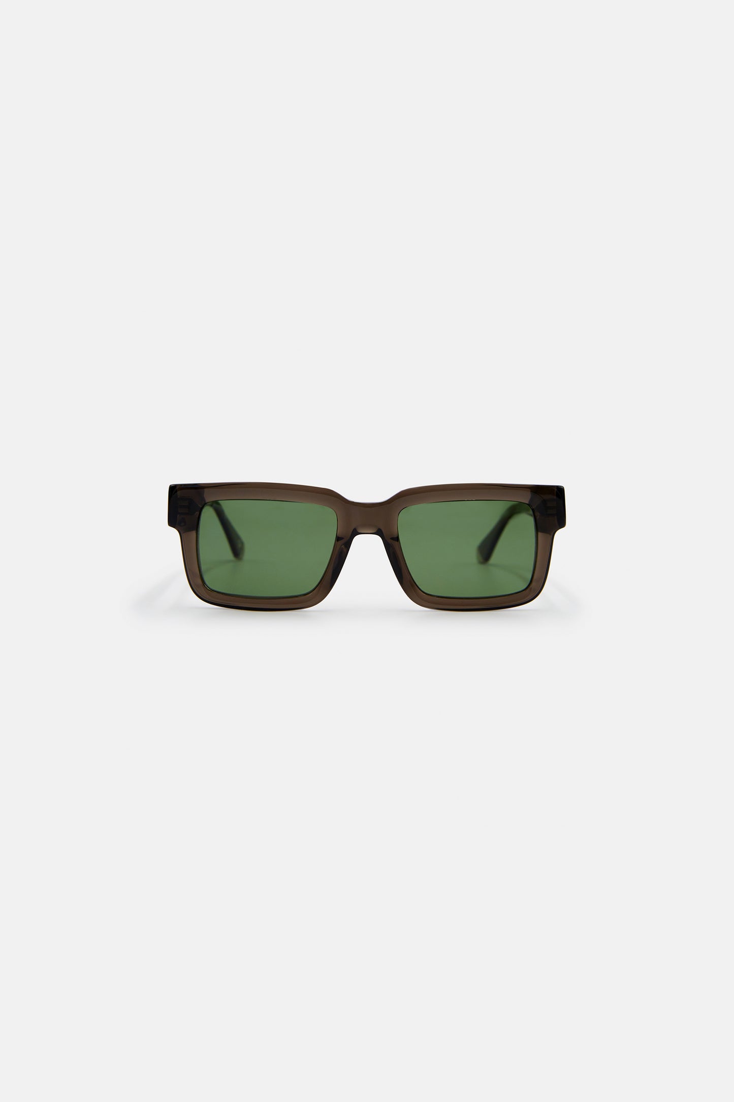 Harry Sunglasses Grey Smoke w/ Polarised Green Lens