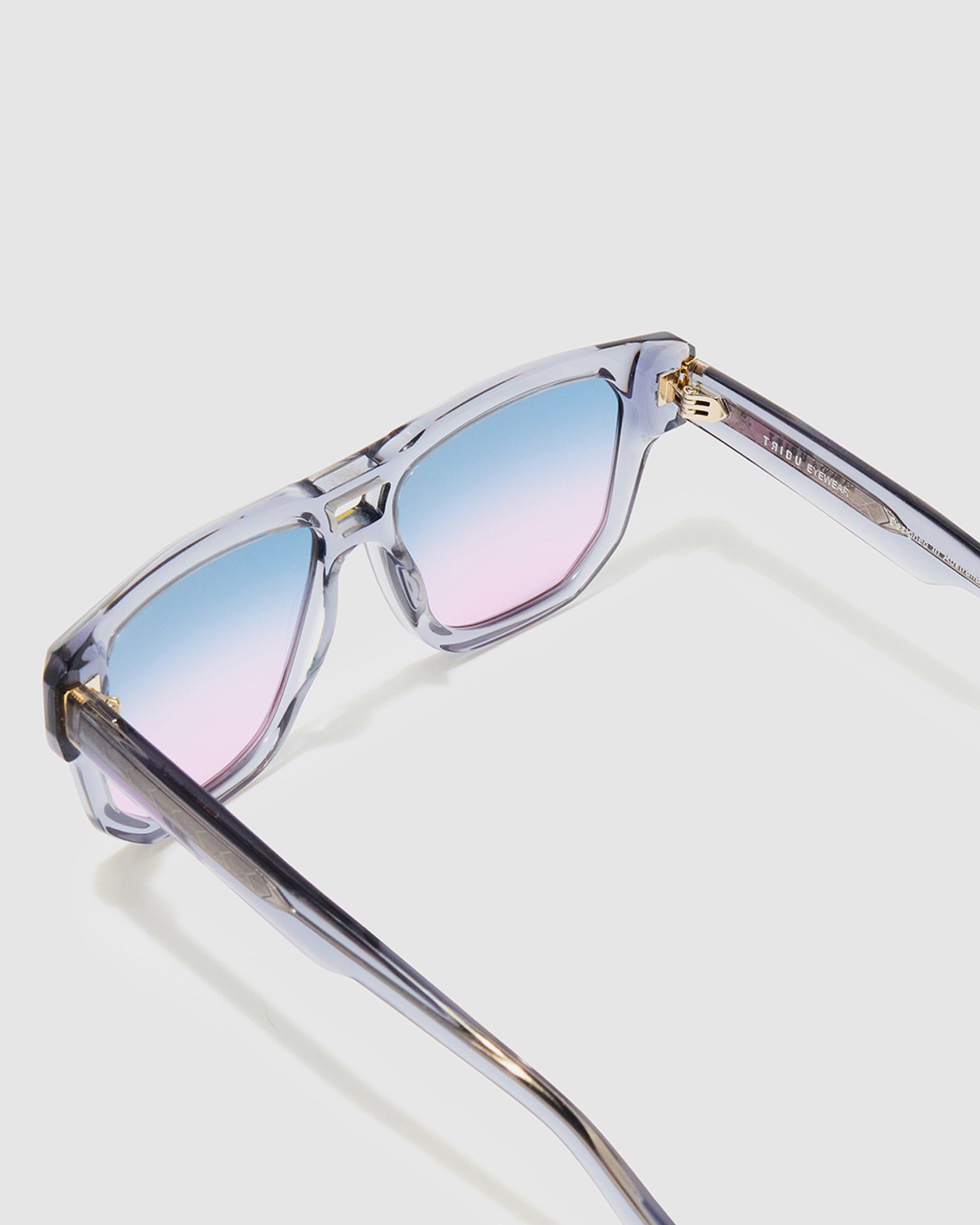 TRIBU BILLIE Smoke / Deep Ocean - acetate eyewear