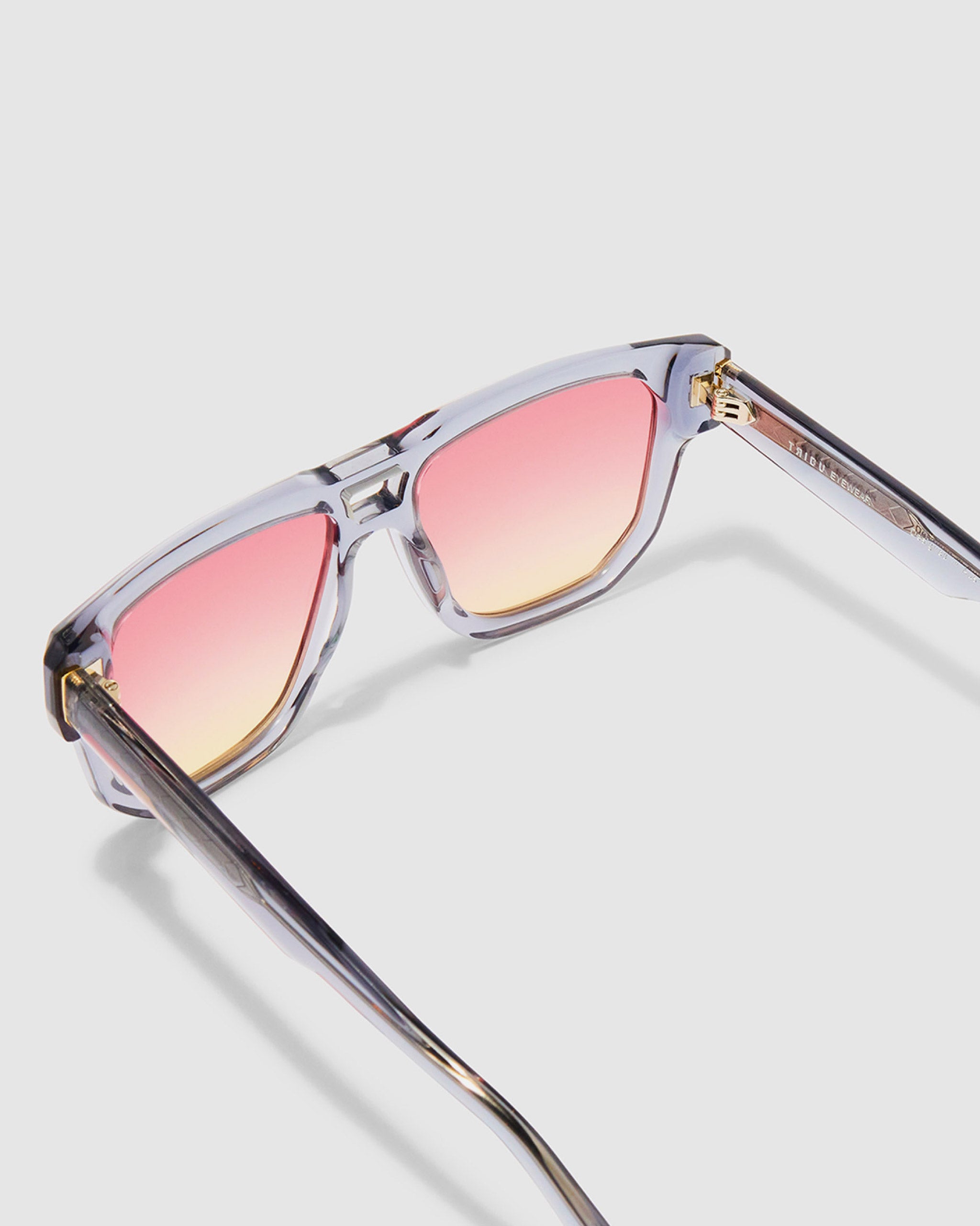 TRIBU BILLIE Smoke / Sunset - acetate eyewear