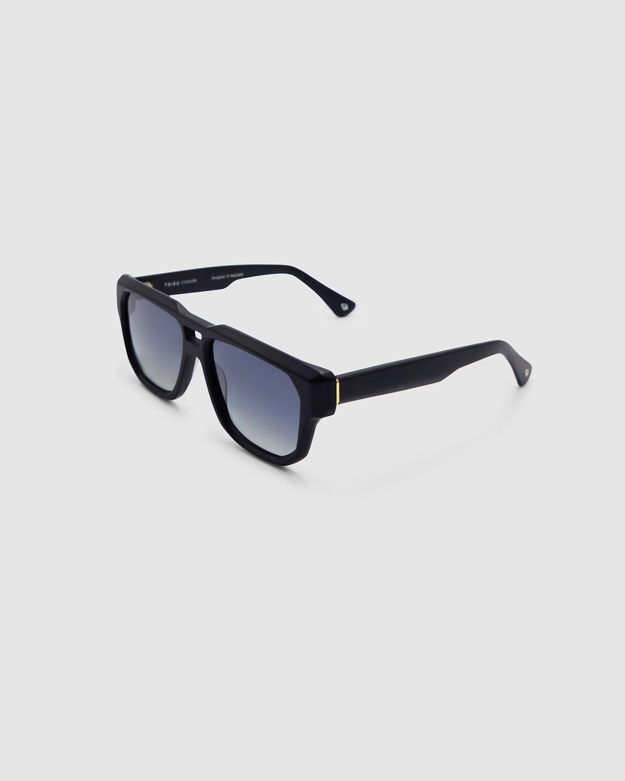 TRIBU BILLIE Matte Black / Polarised - acetate eyewear