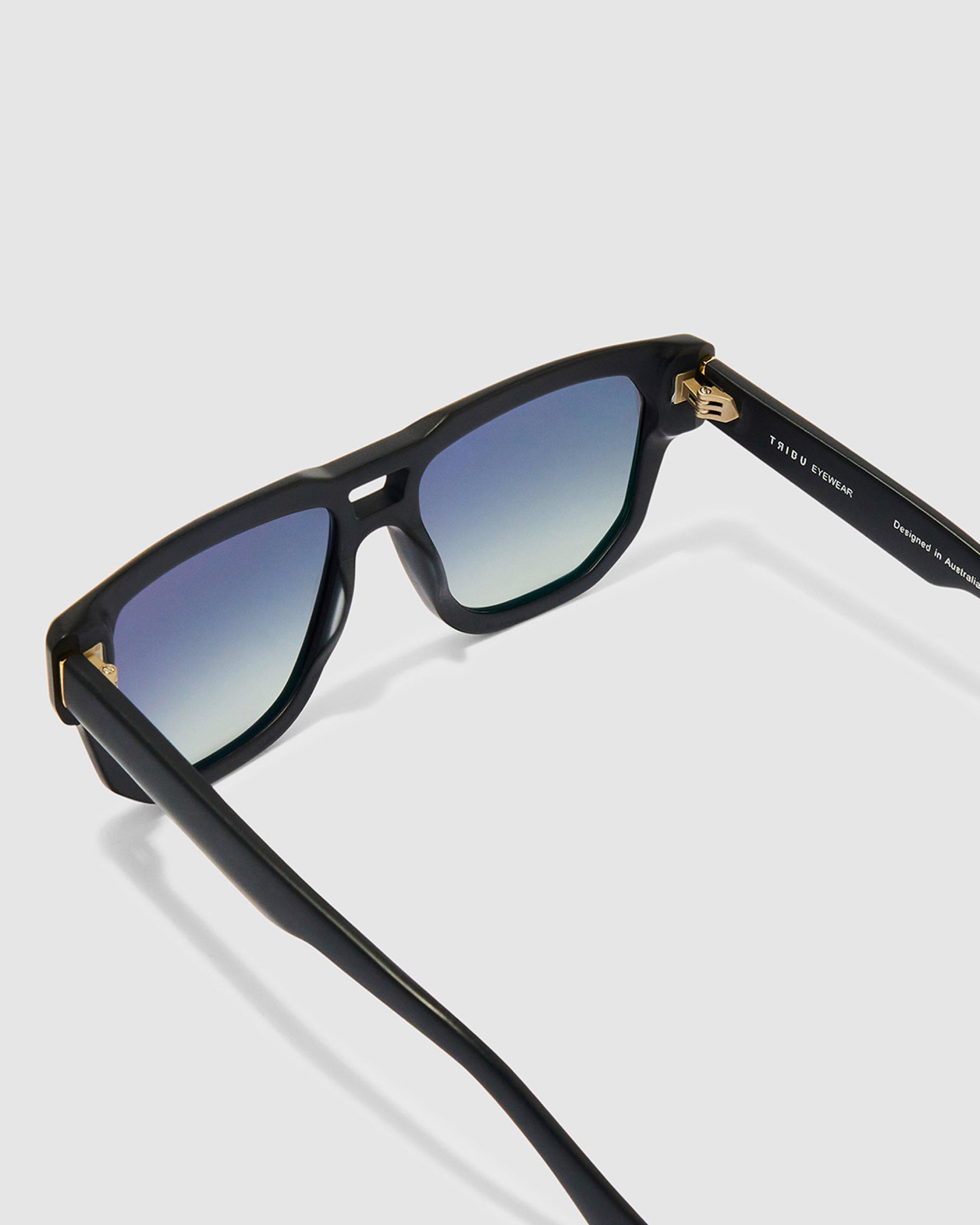 TRIBU BILLIE Matte Black / Polarised - acetate eyewear