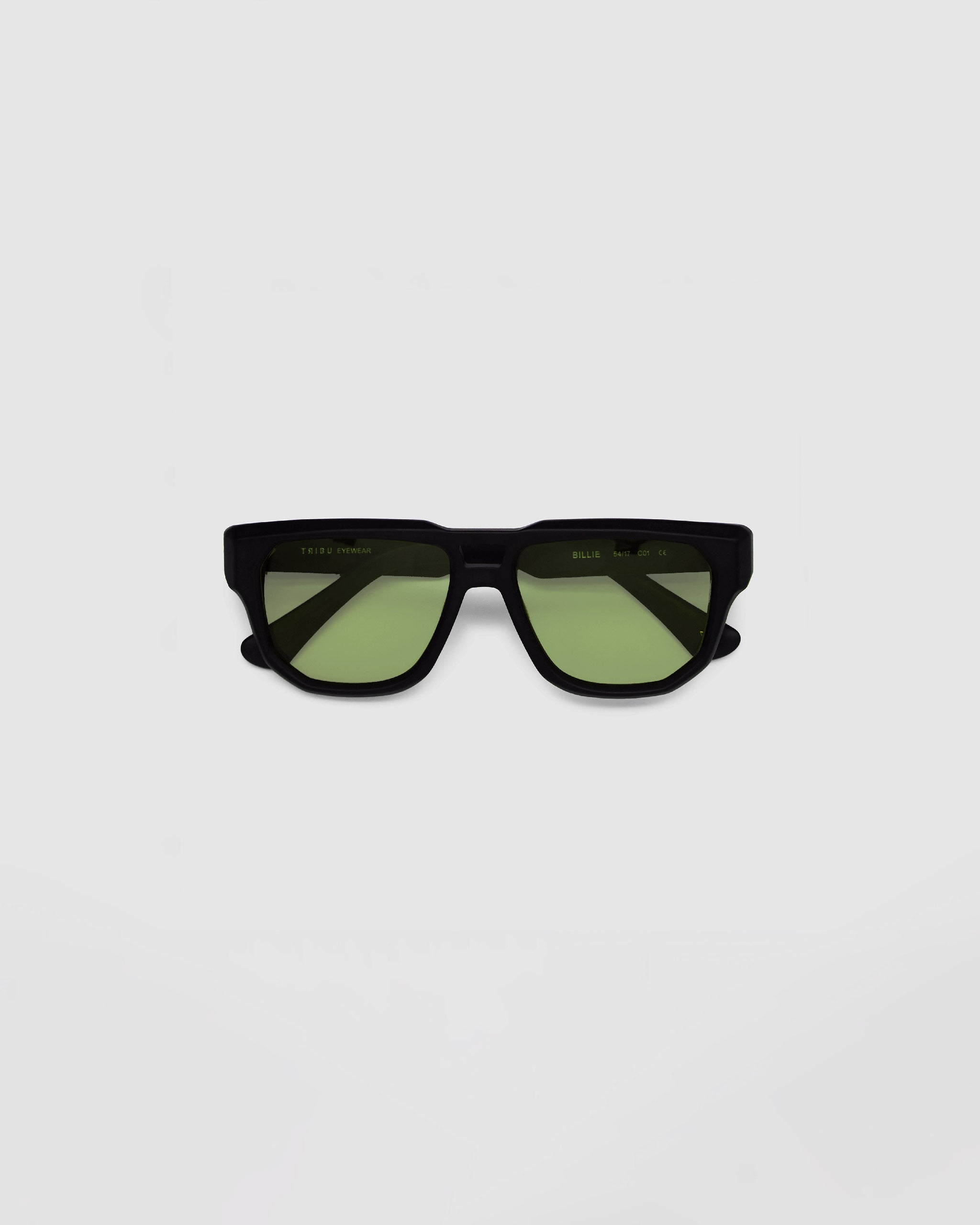 TRIBU BILLIE Black / Sage - acetate eyewear