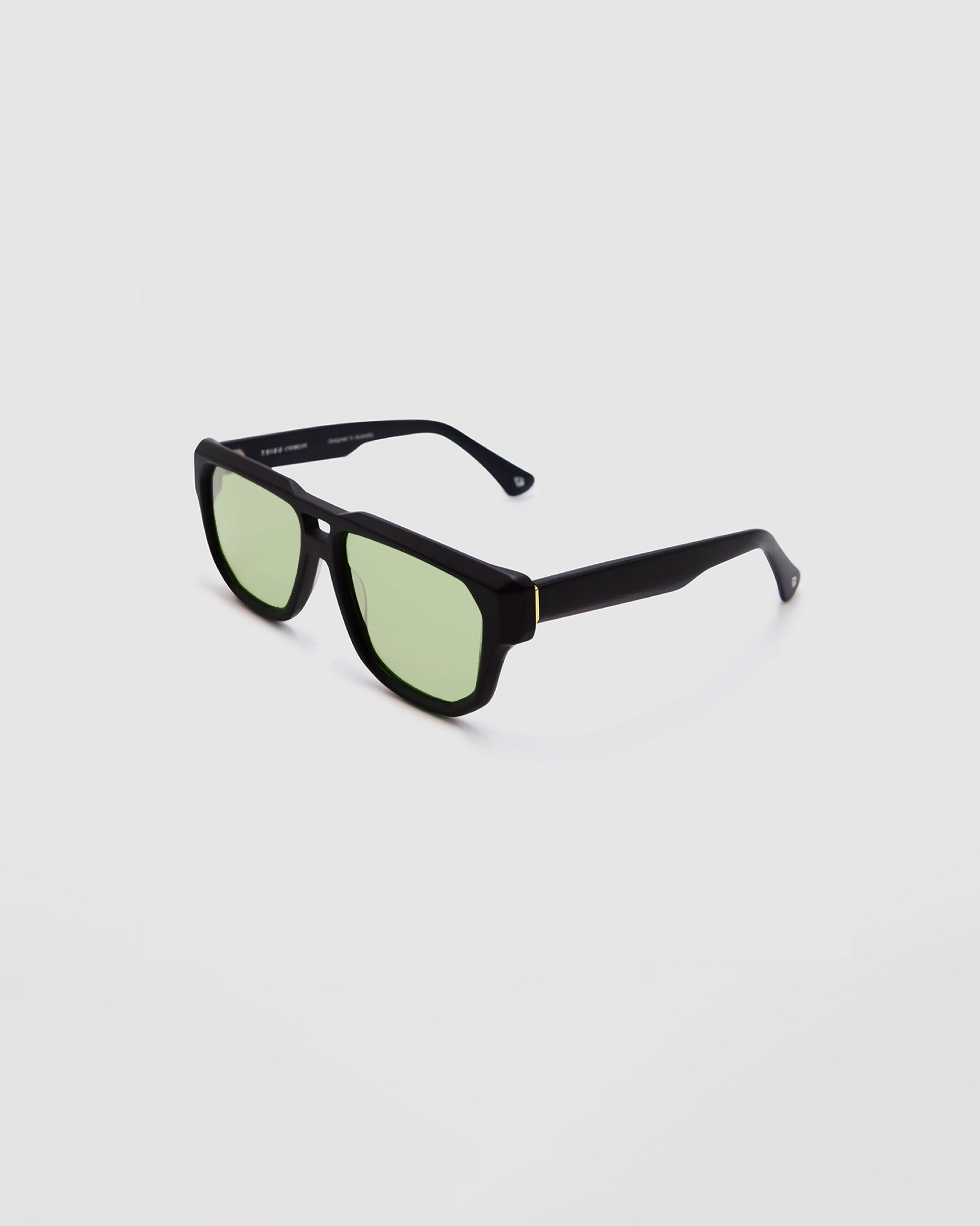 TRIBU BILLIE Black / Sage - acetate eyewear