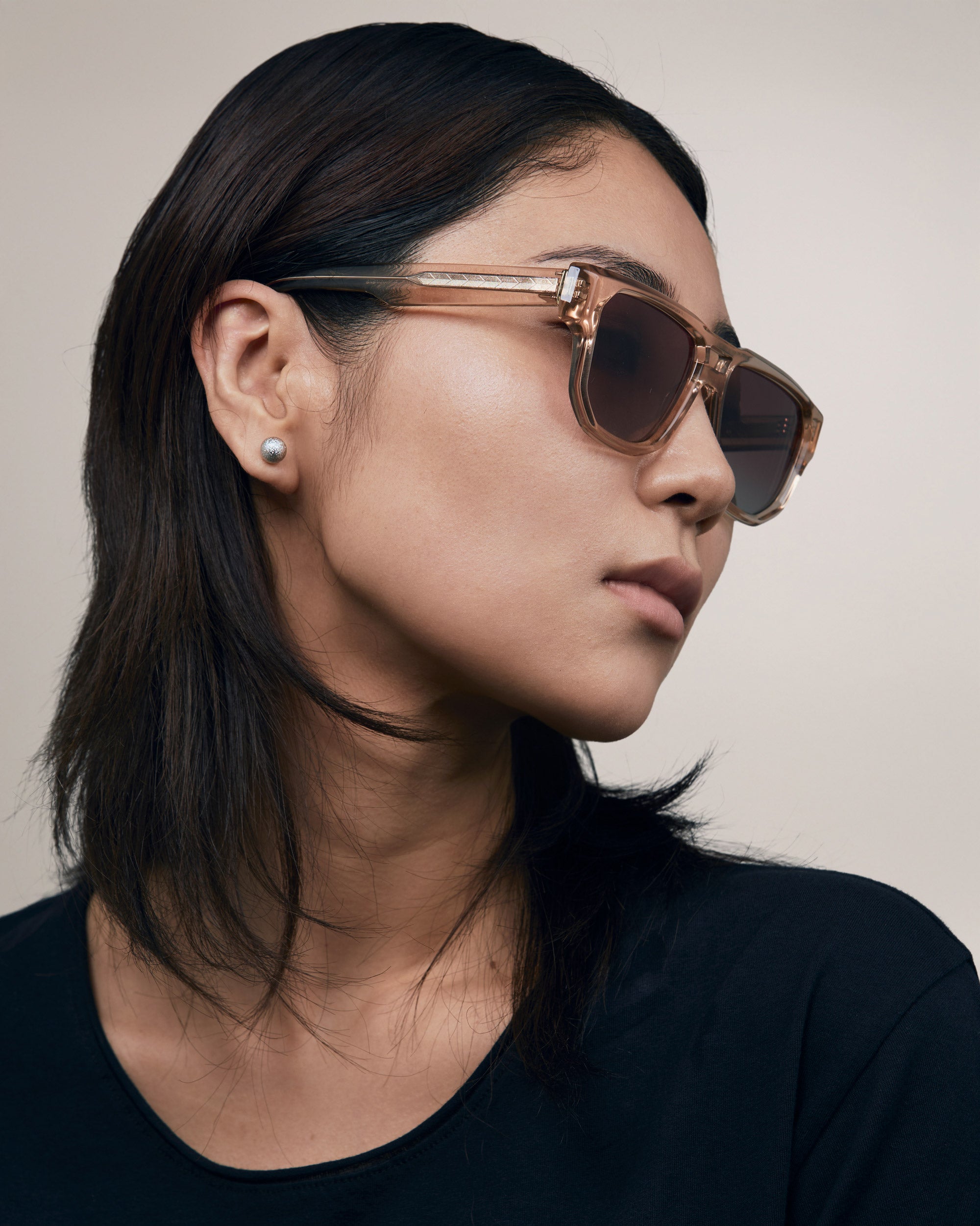 TRIBU BILLIE Champagne / Polarised - acetate eyewear