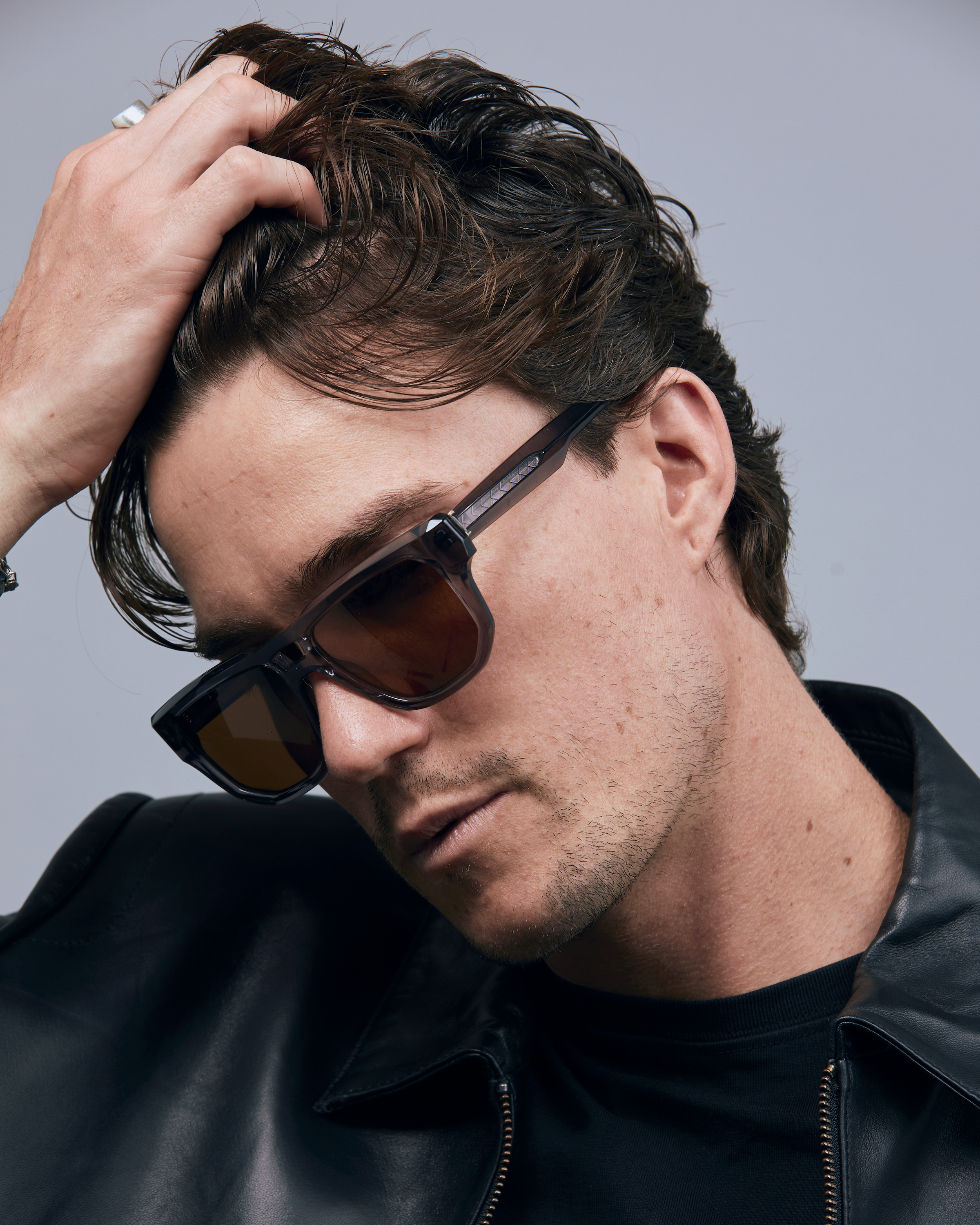 TRIBU BILLIE Smoke / Polarised - acetate eyewear