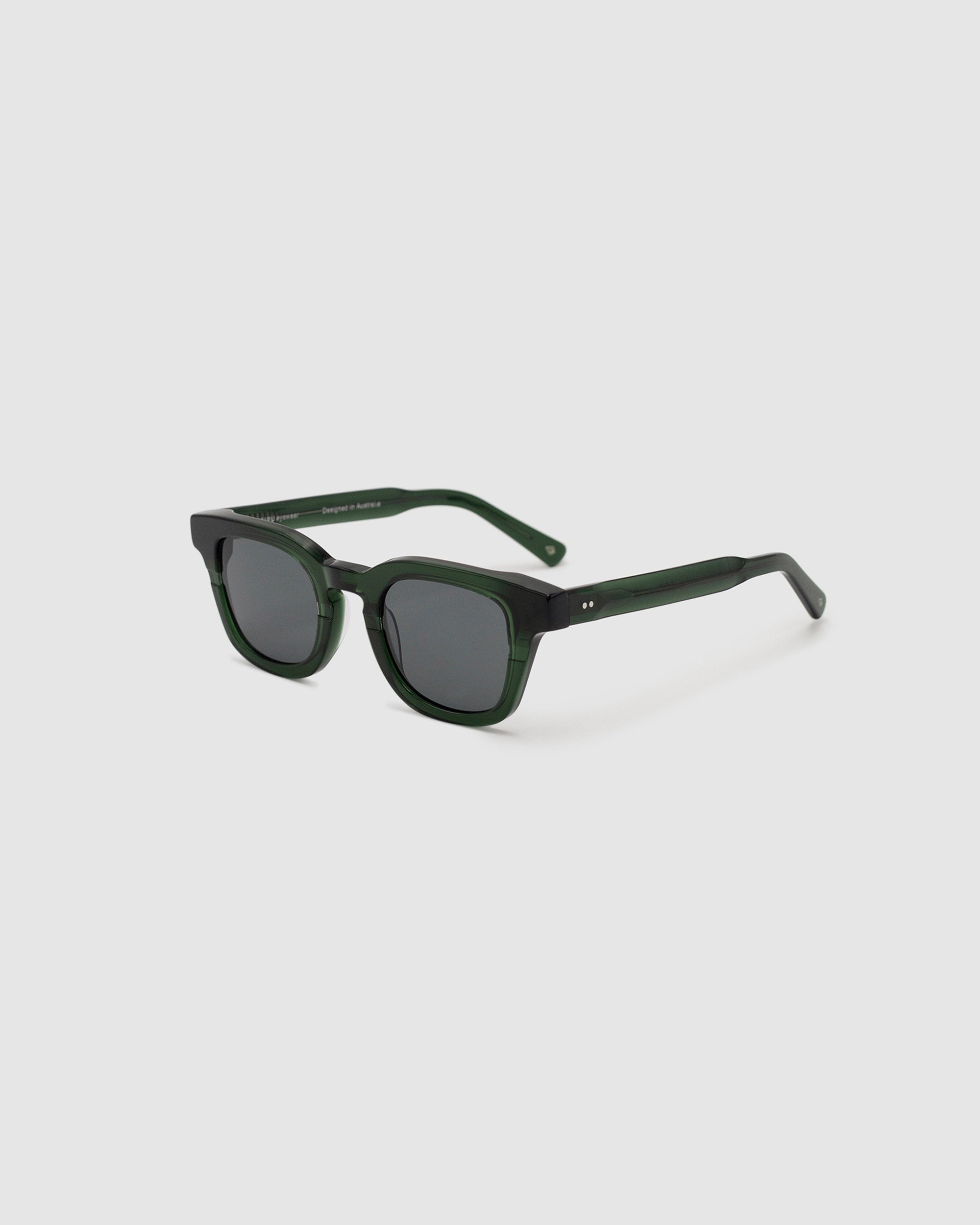 TRIBU BOWIE Forest Green / Polarised - acetate eyewear