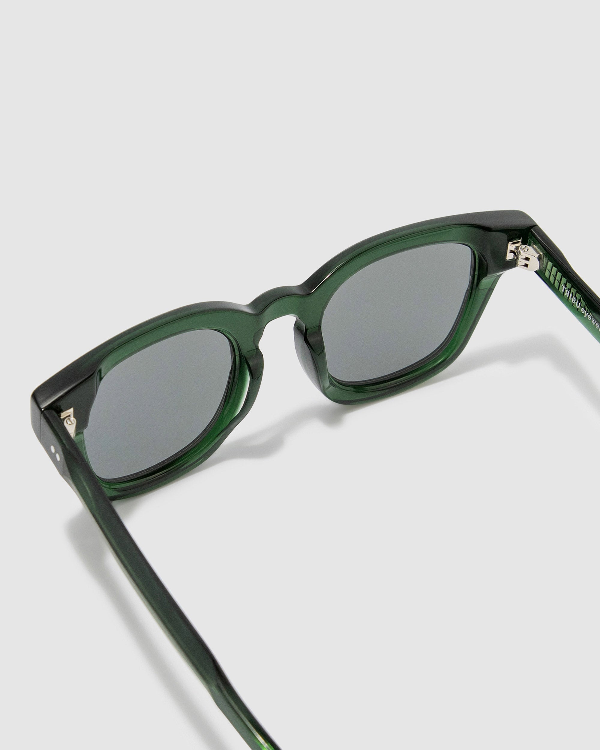 TRIBU BOWIE Forest Green / Polarised - acetate eyewear