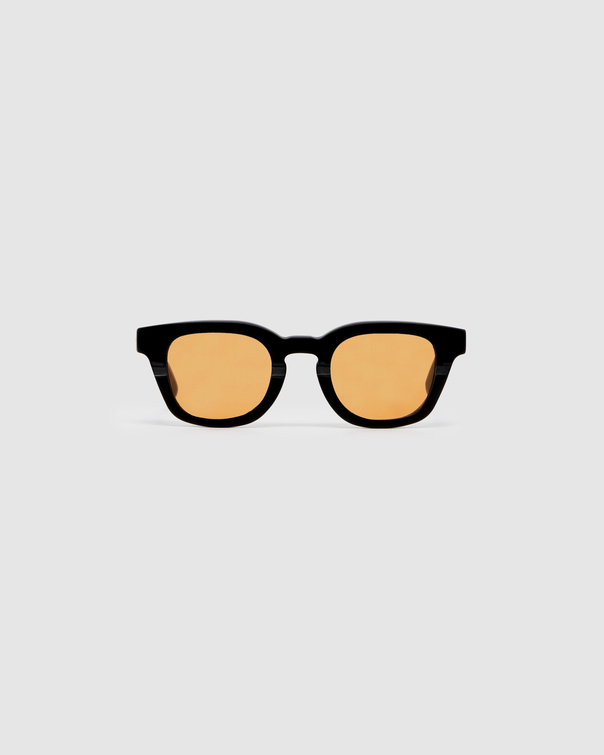 TRIBU BOWIE Black / Desert Orange - acetate eyewear