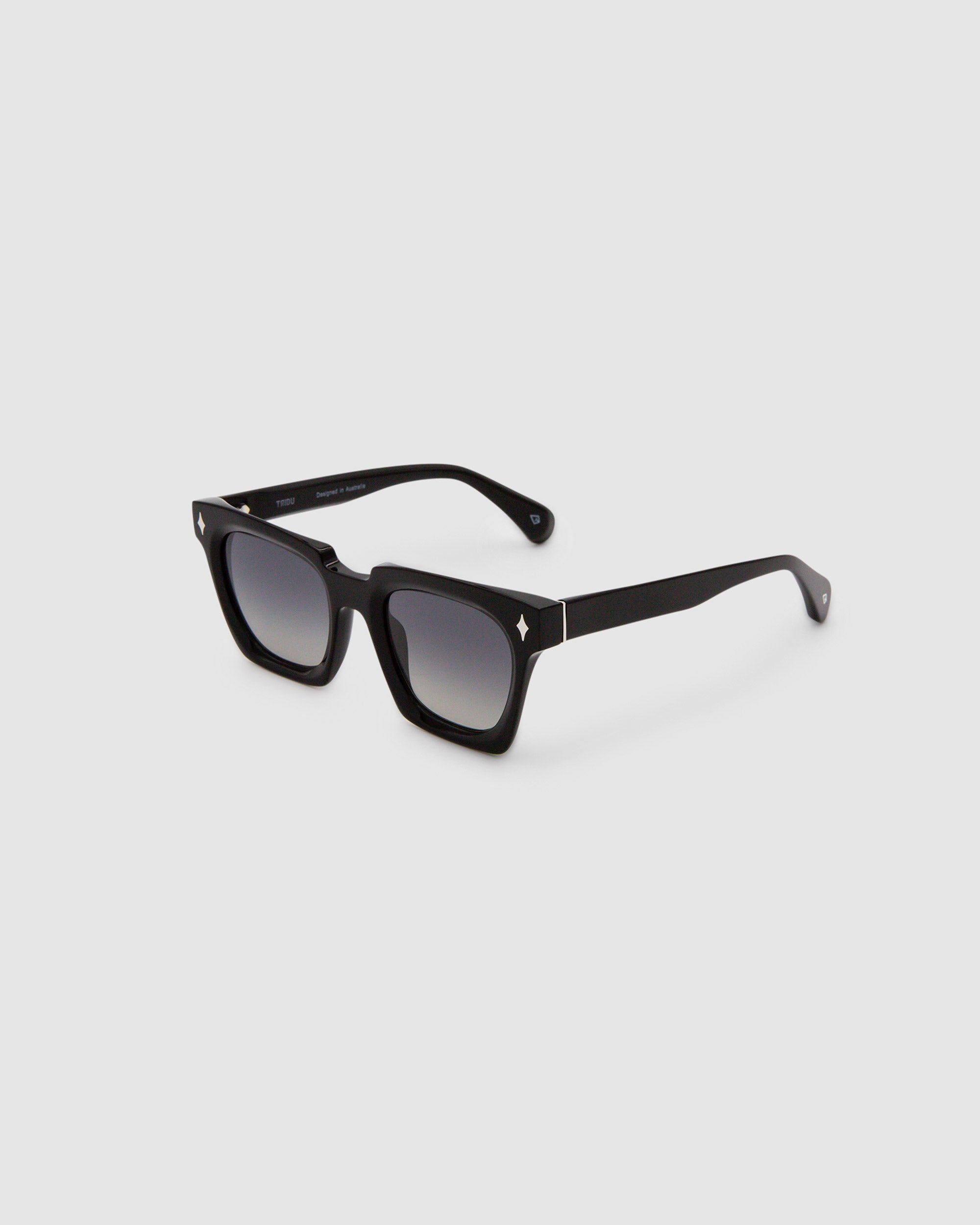 TRIBU BRUTAL 1.0  Black / Polarised - acetate eyewear
