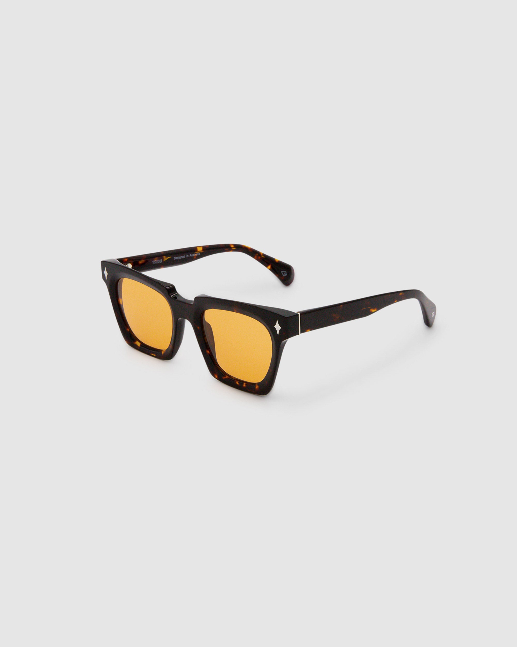 TRIBU BRUTAL 1.0 Tort / Desert Orange - acetate eyewear