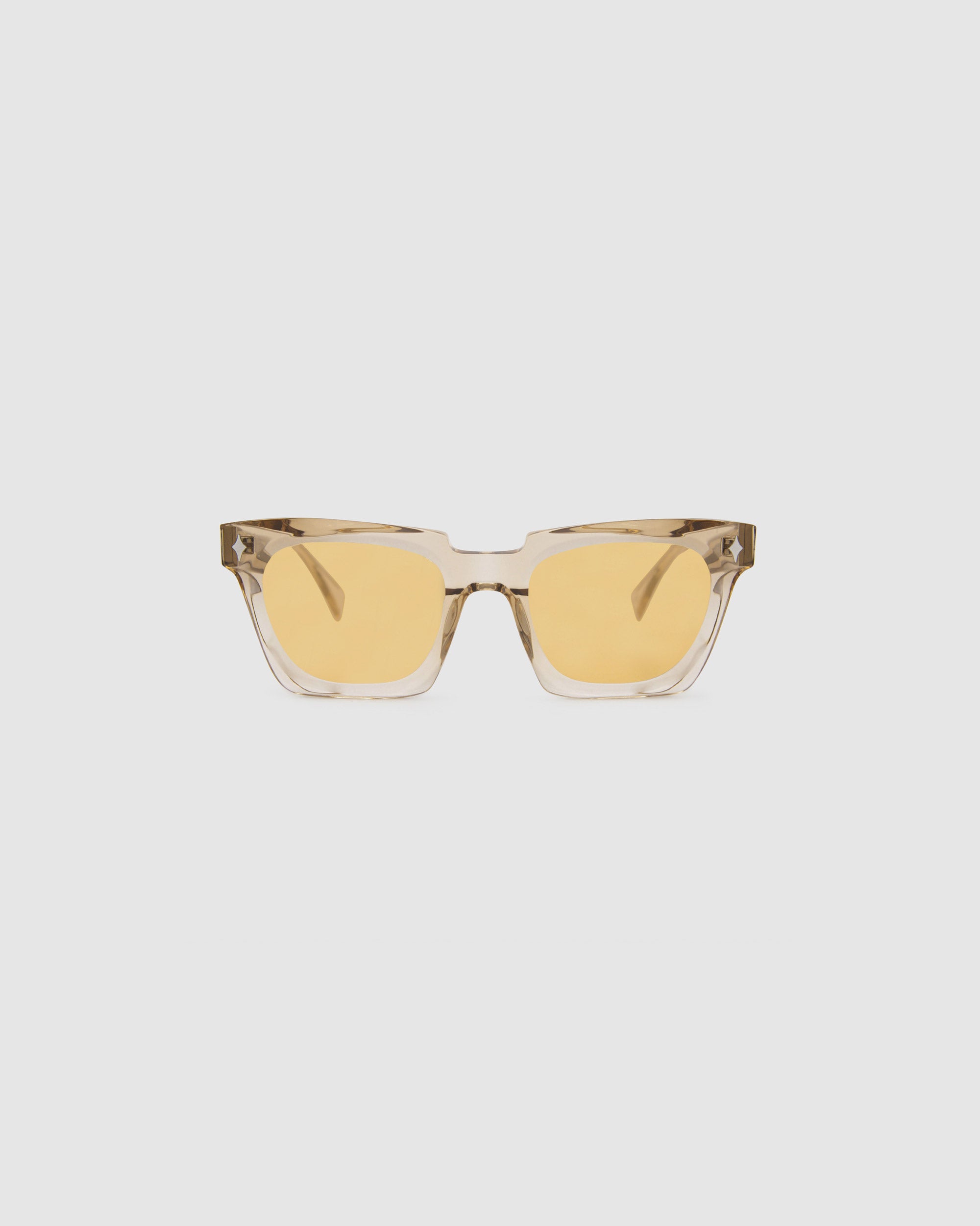 TRIBU BRUTAL 1.0 Champagne / Desert Orange - acetate eyewear
