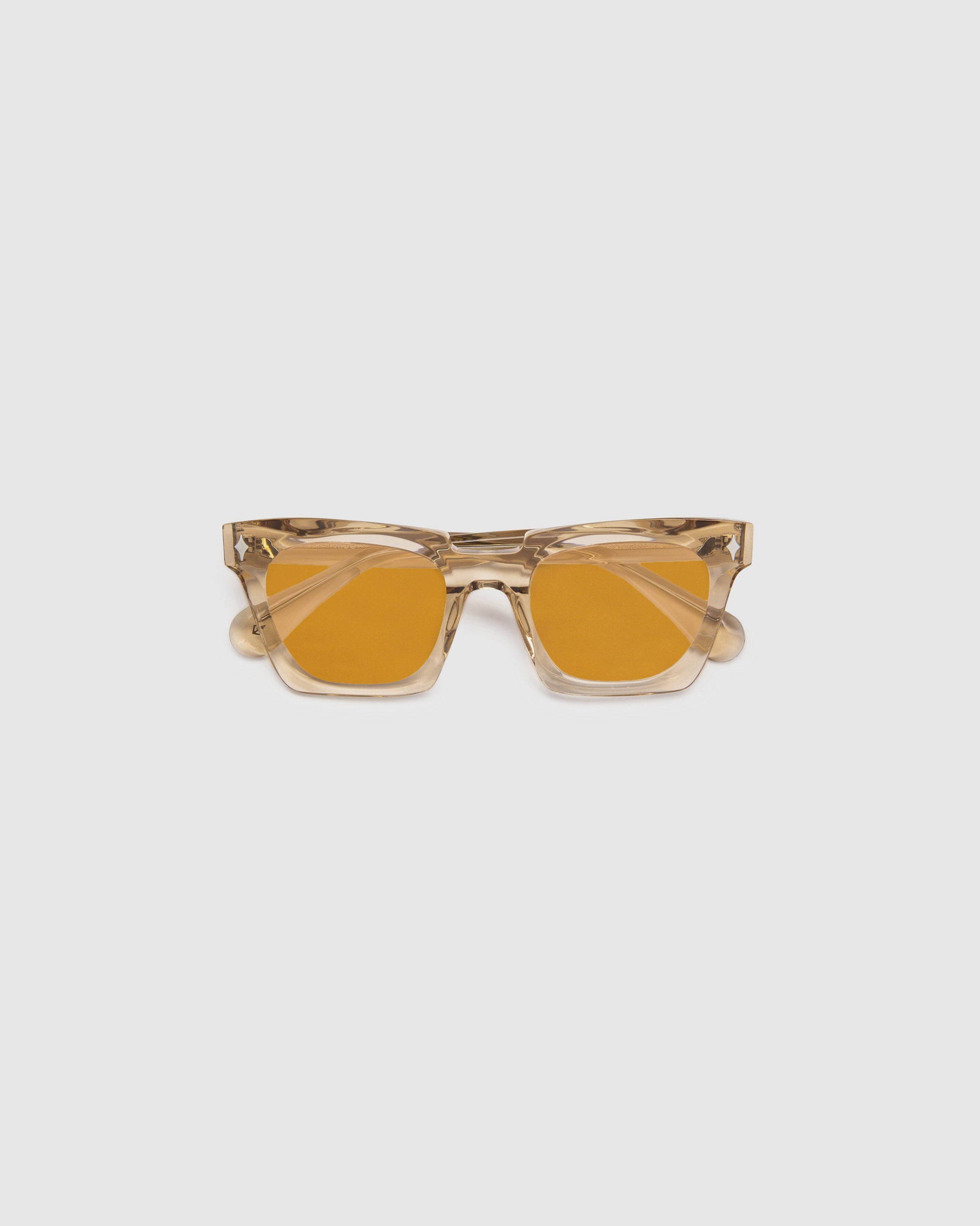 TRIBU BRUTAL 1.0 Champagne / Desert Orange - acetate eyewear
