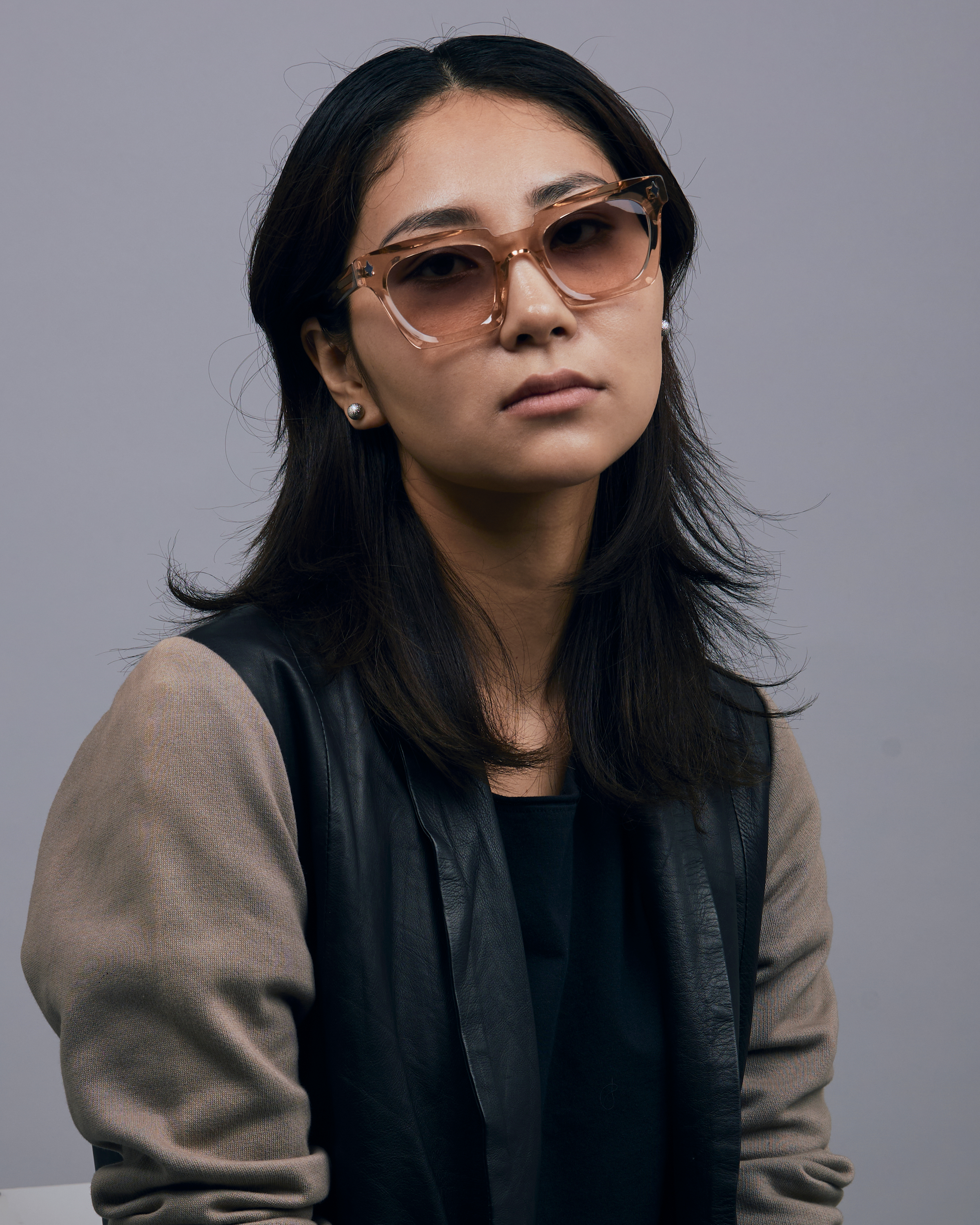 TRIBU BRUTAL 1.0 Champagne / Dusk - acetate eyewear