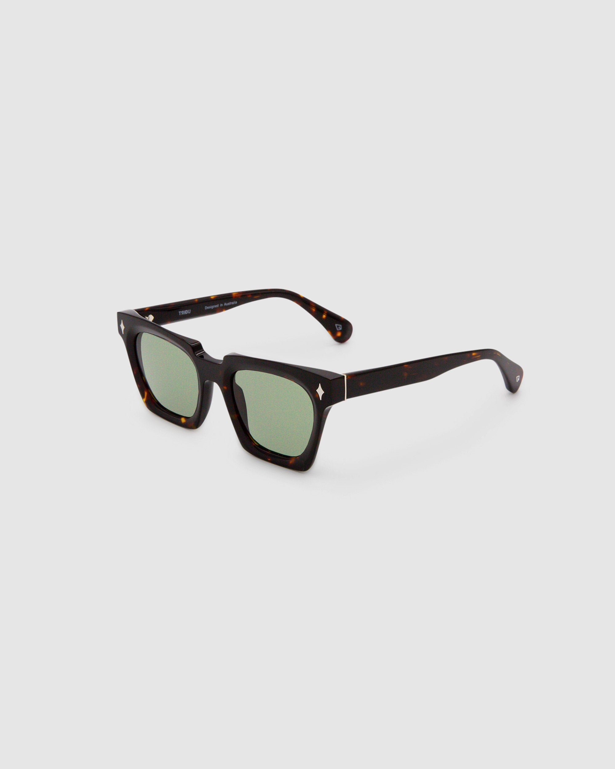 TRIBU BRUTAL 1.0 Tort / Sage - acetate eyewear