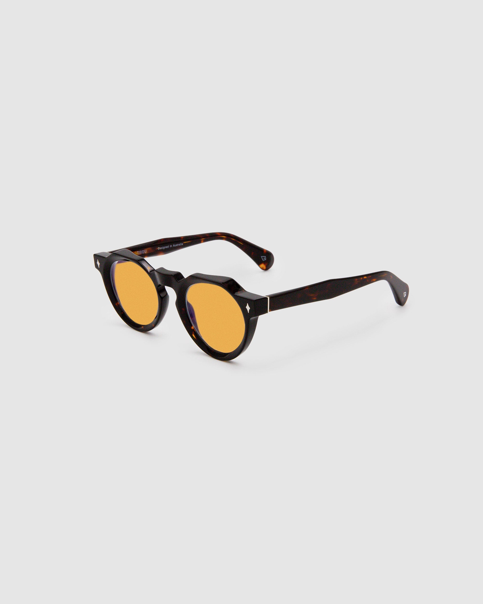 TRIBU BRUTAL 2.0 Tort / Desert Orange - acetate eyewear