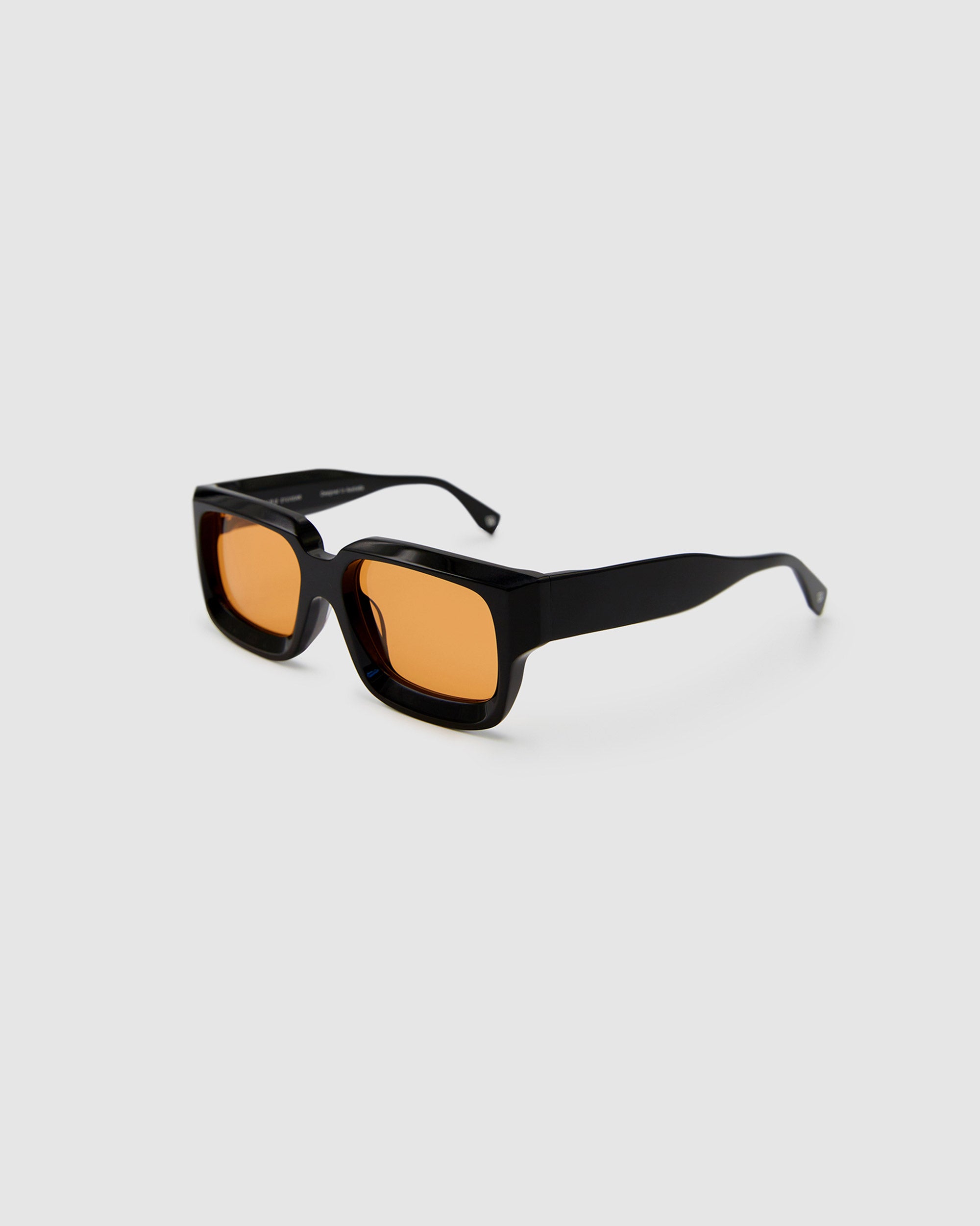 TRIBU BRUTAL 3.0 Black / Desert Orange - acetate eyewear