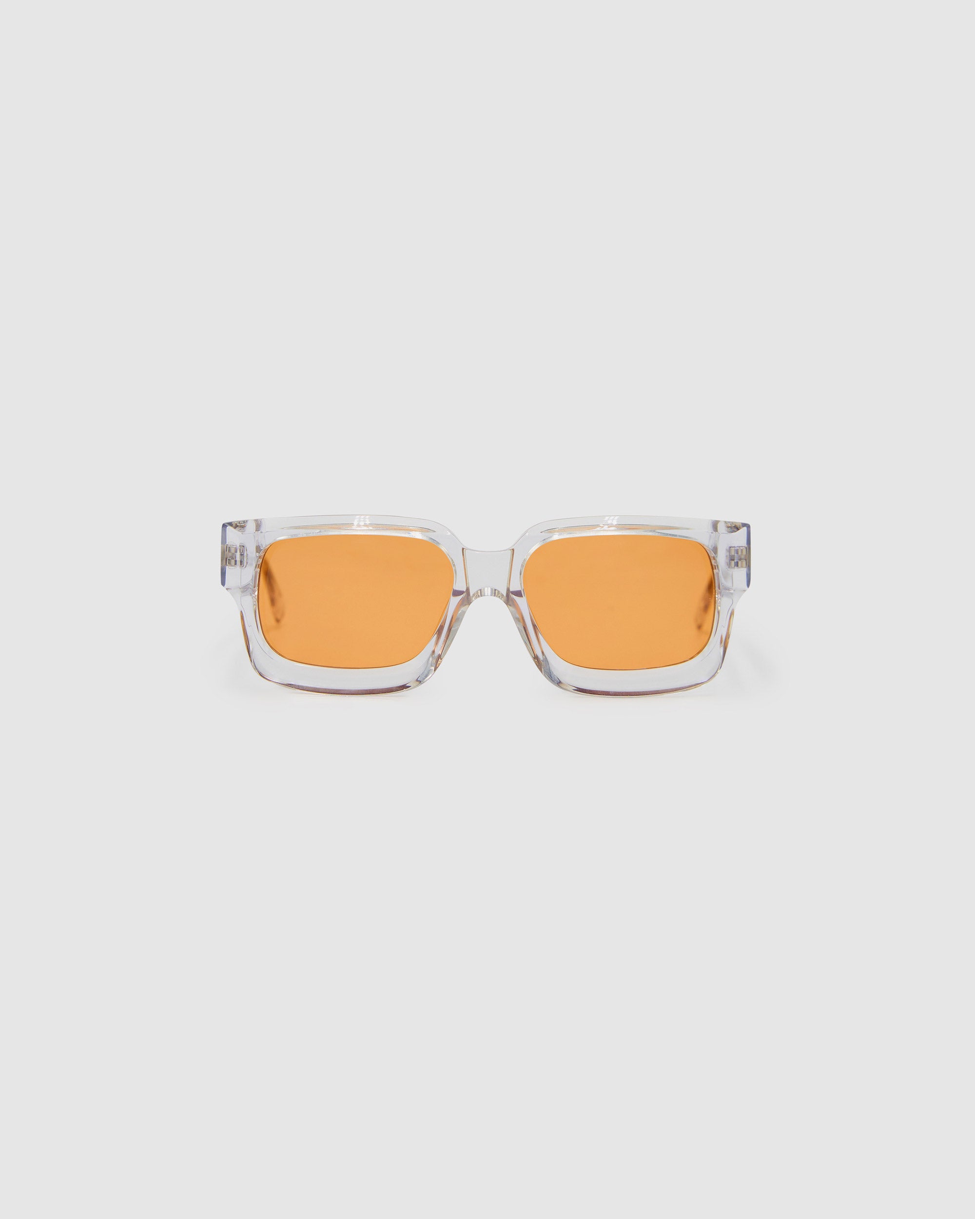 TRIBU BRUTAL 3.0 Crystal / Desert Orange - acetate eyewear