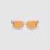 TRIBU BRUTAL 3.0 Crystal / Desert Orange - acetate eyewear
