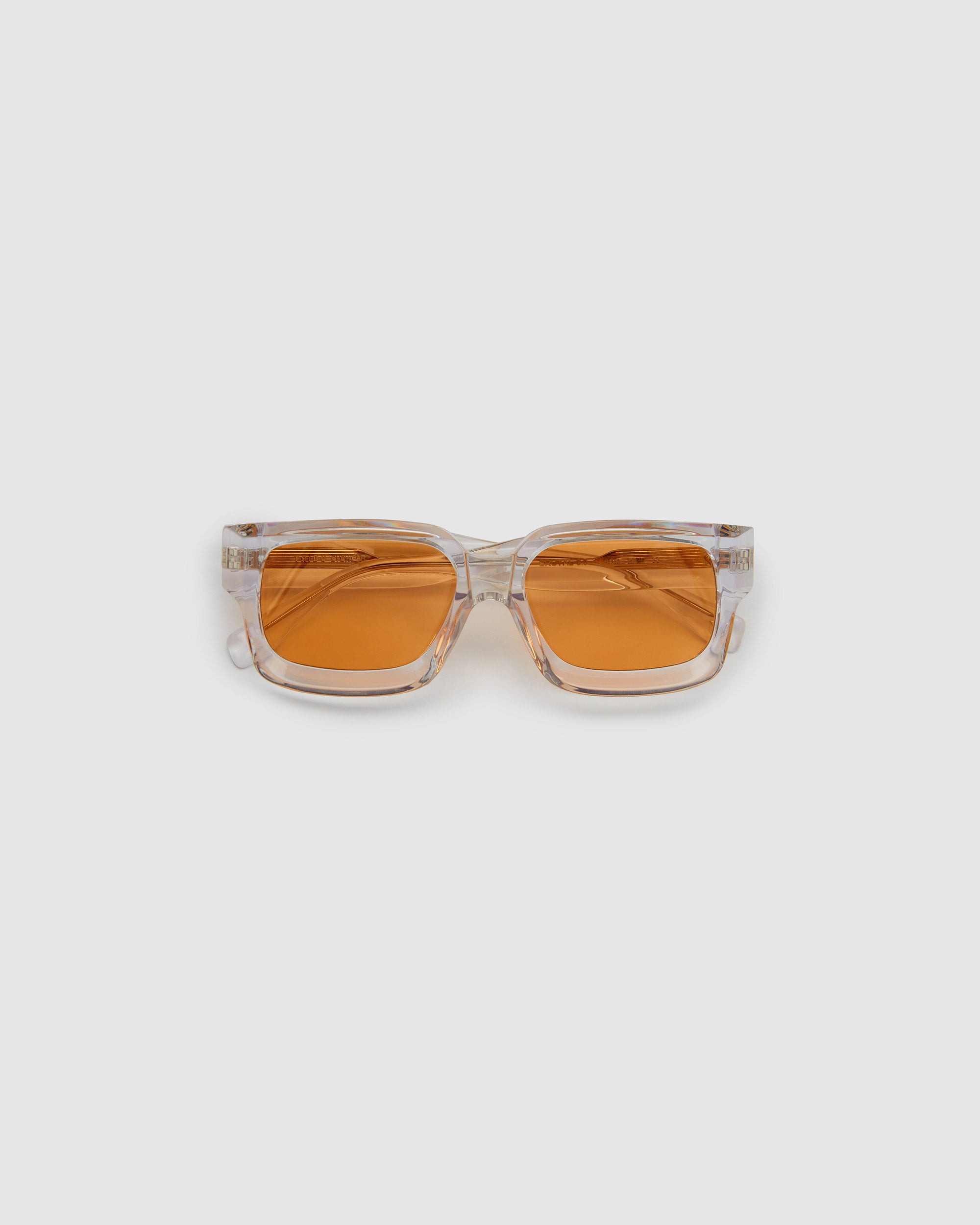 TRIBU BRUTAL 3.0 Crystal / Desert Orange - acetate eyewear