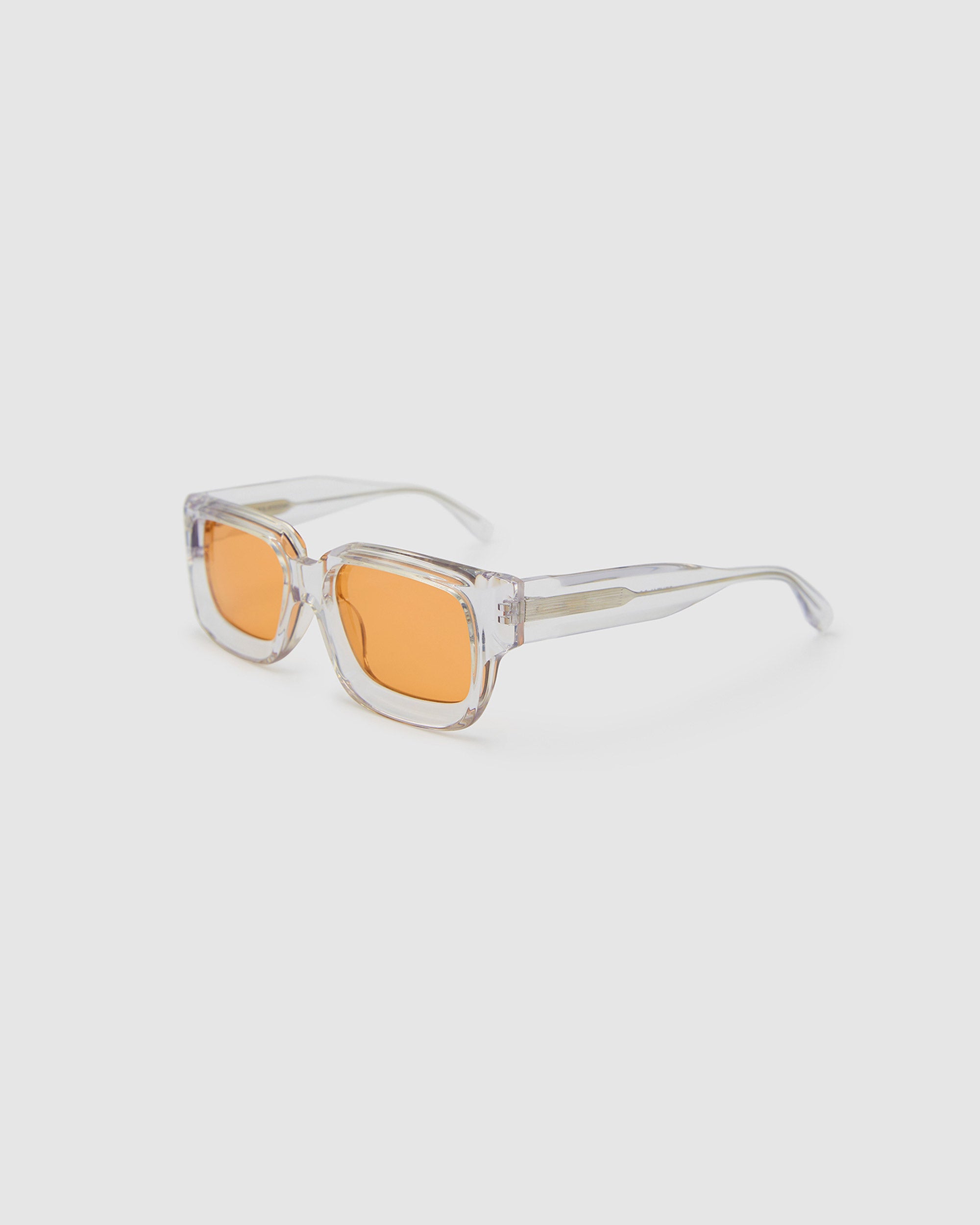 TRIBU BRUTAL 3.0 Crystal / Desert Orange - acetate eyewear