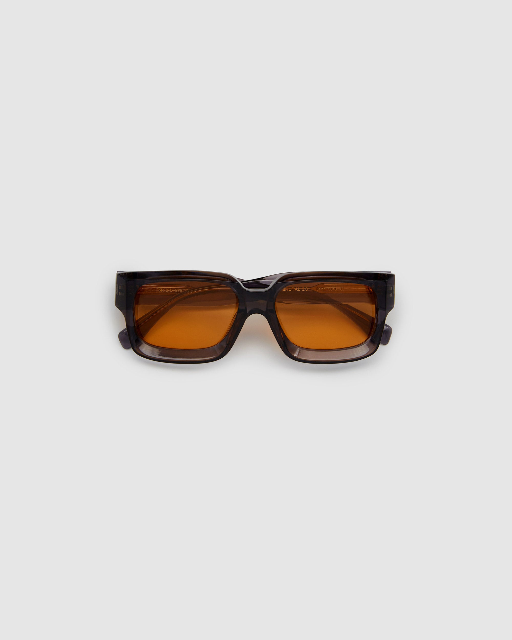 TRIBU BRUTAL 3.0 Smoke / Desert Orange - acetate eyewear