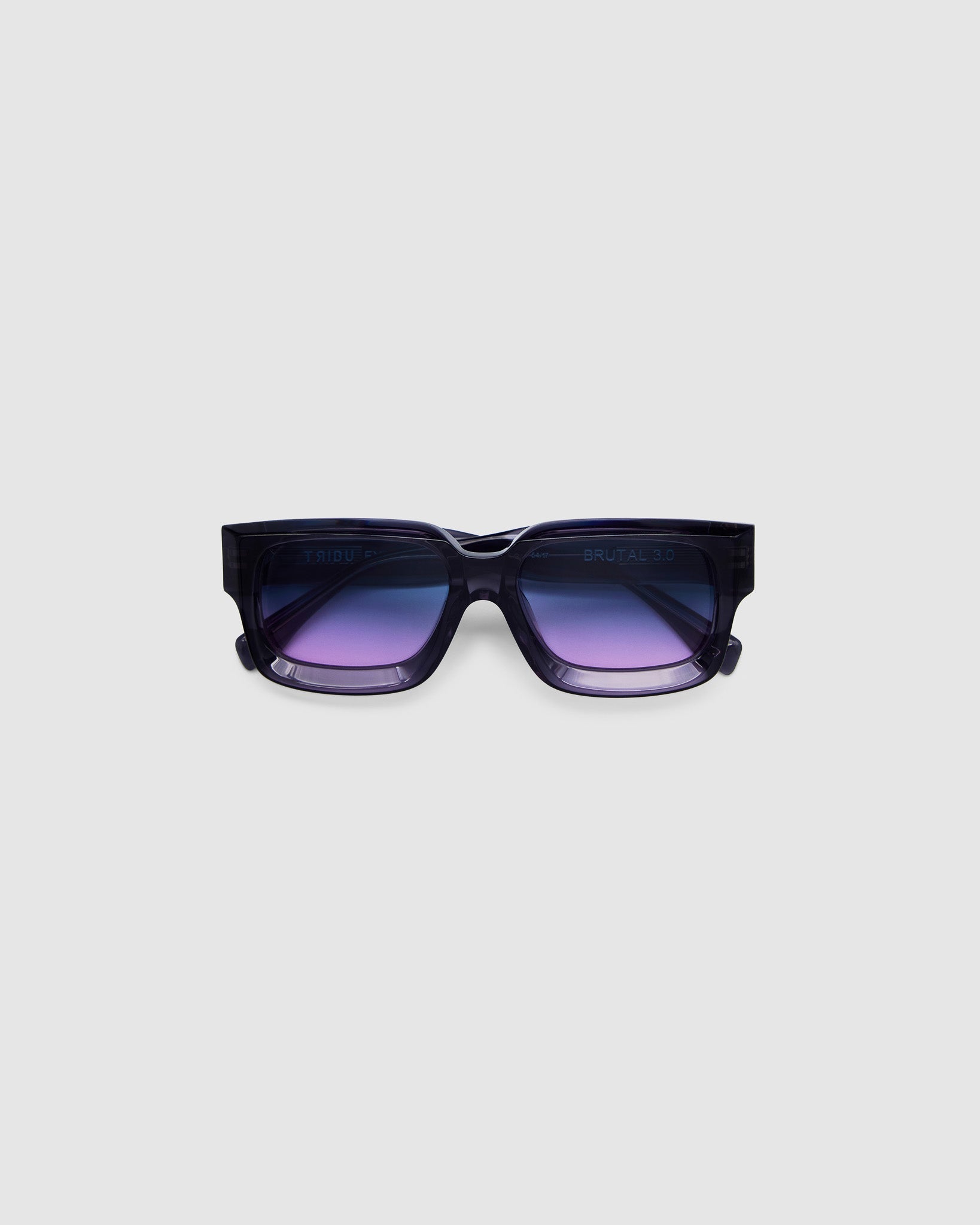 TRIBU BRUTAL 3.0 Smoke / Deep Ocean - acetate eyewear