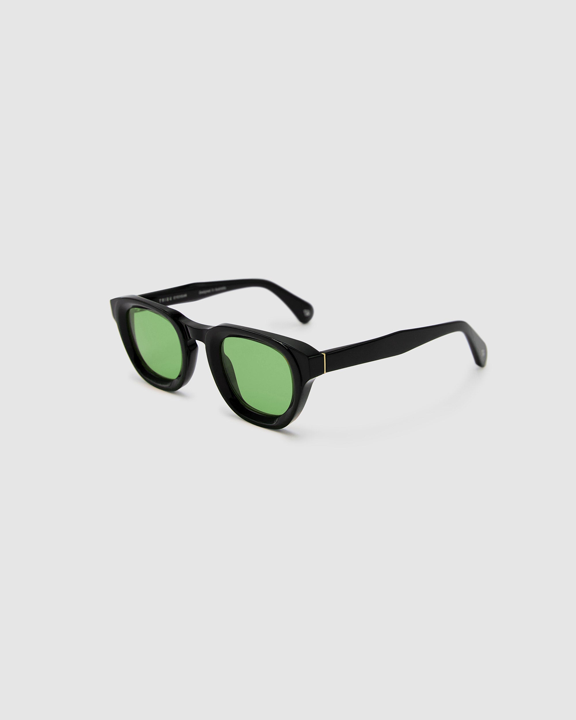 TRIBU BRUTAL 4.0 Black / Sage - acetate eyewear
