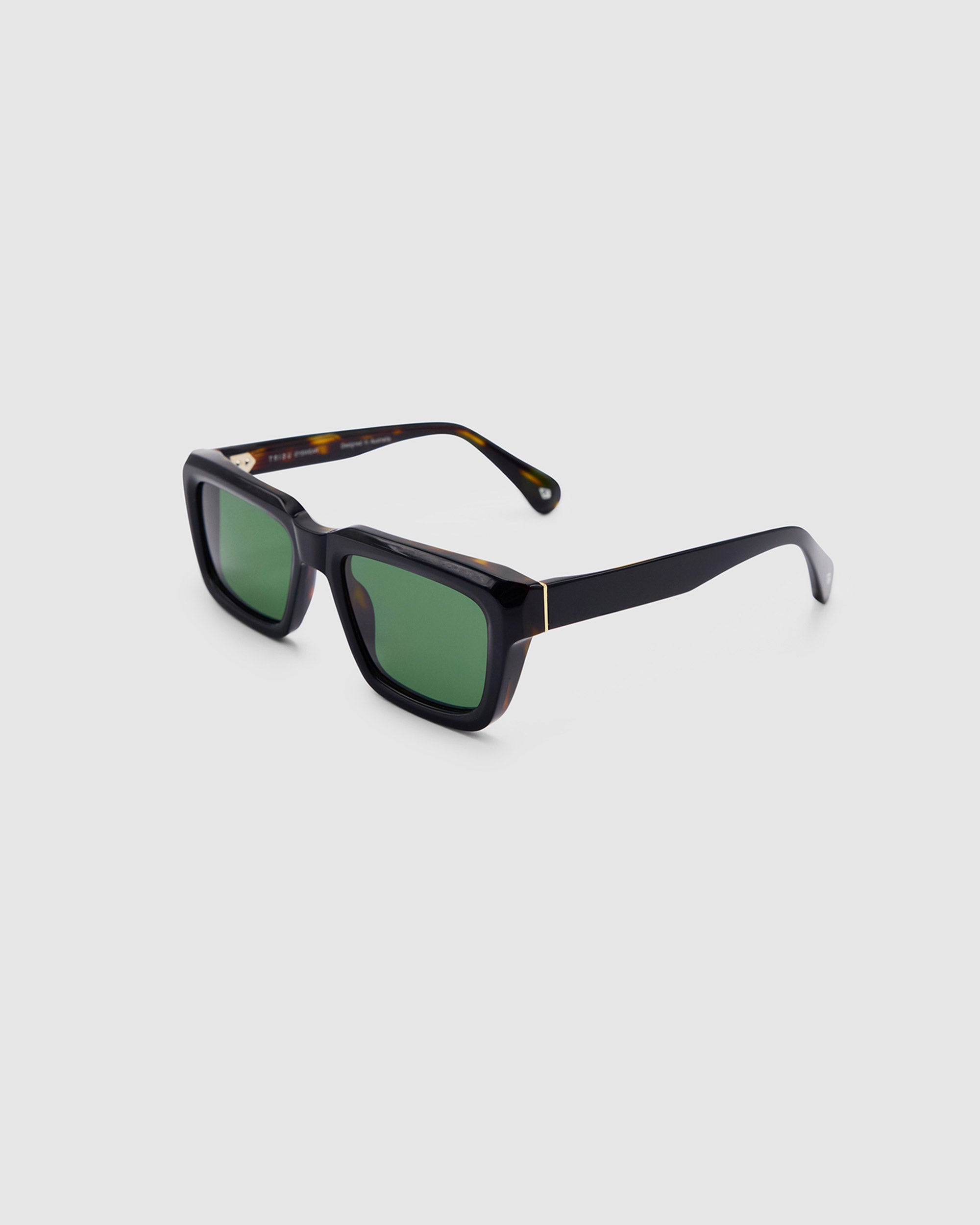 TRIBU BRUTAL 5.0 Black + Tort / Polarised - acetate eyewear