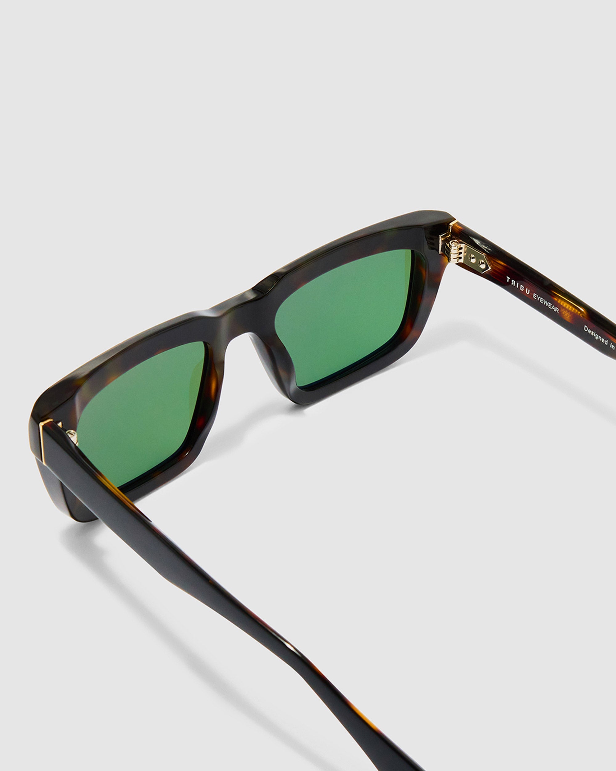 TRIBU BRUTAL 5.0 Black + Tort / Polarised - acetate eyewear