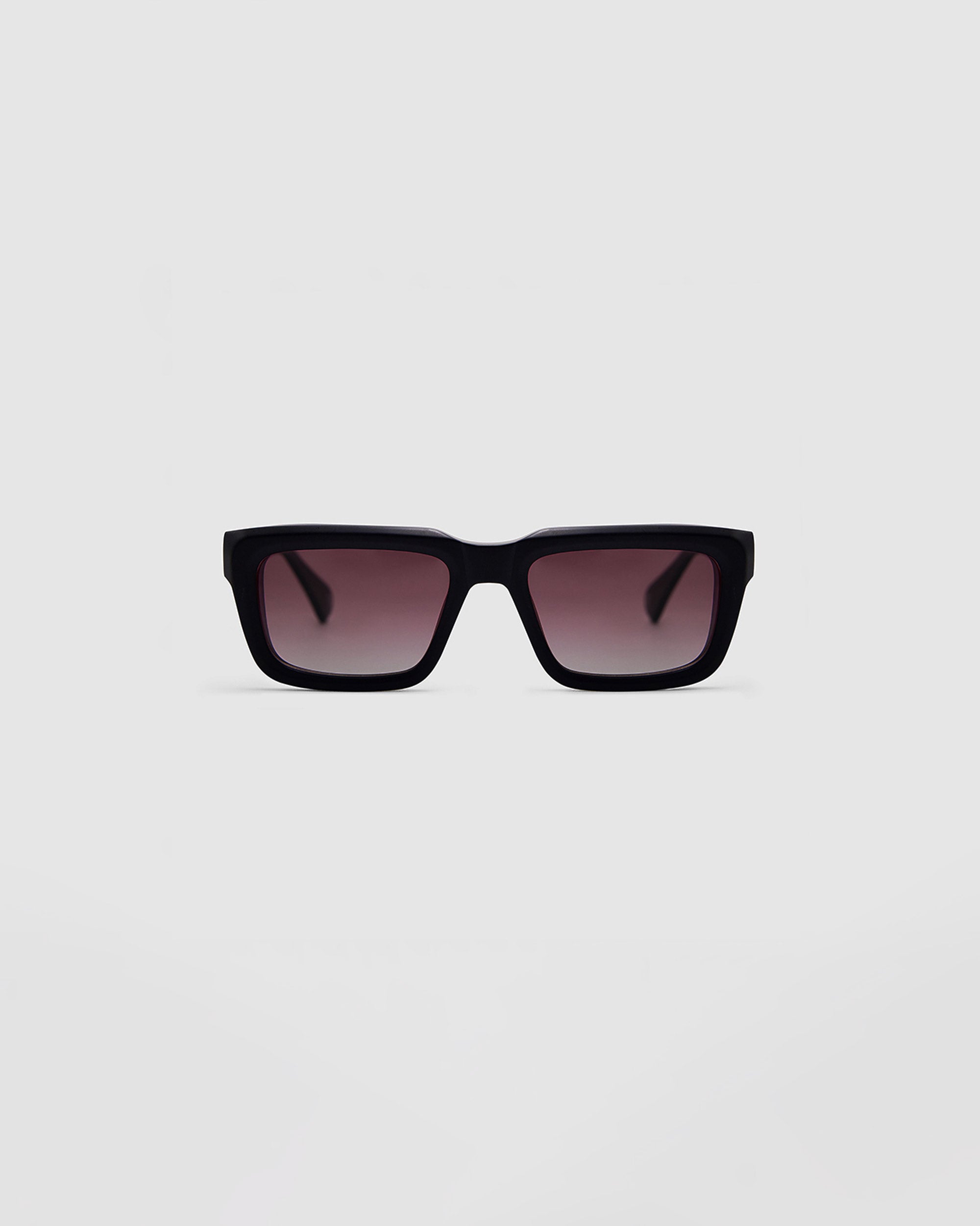 TRIBU BRUTAL 5.0 Matte Black / Rose Gradient Polarised - acetate eyewear