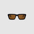TRIBU BRUTAL 5.0 Matte Black / Brown Polarised - acetate eyewear