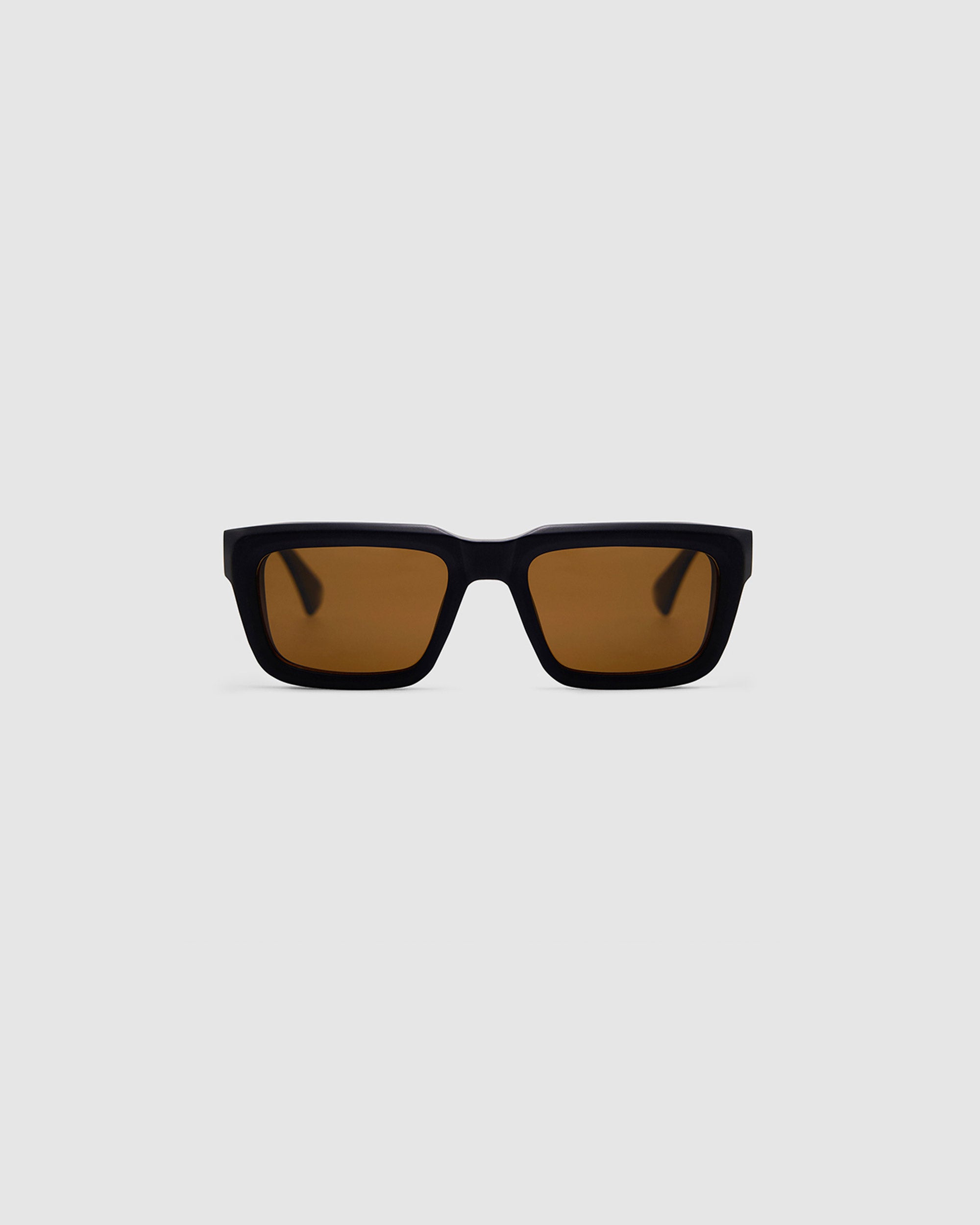 TRIBU BRUTAL 5.0 Matte Black / Brown Polarised - acetate eyewear