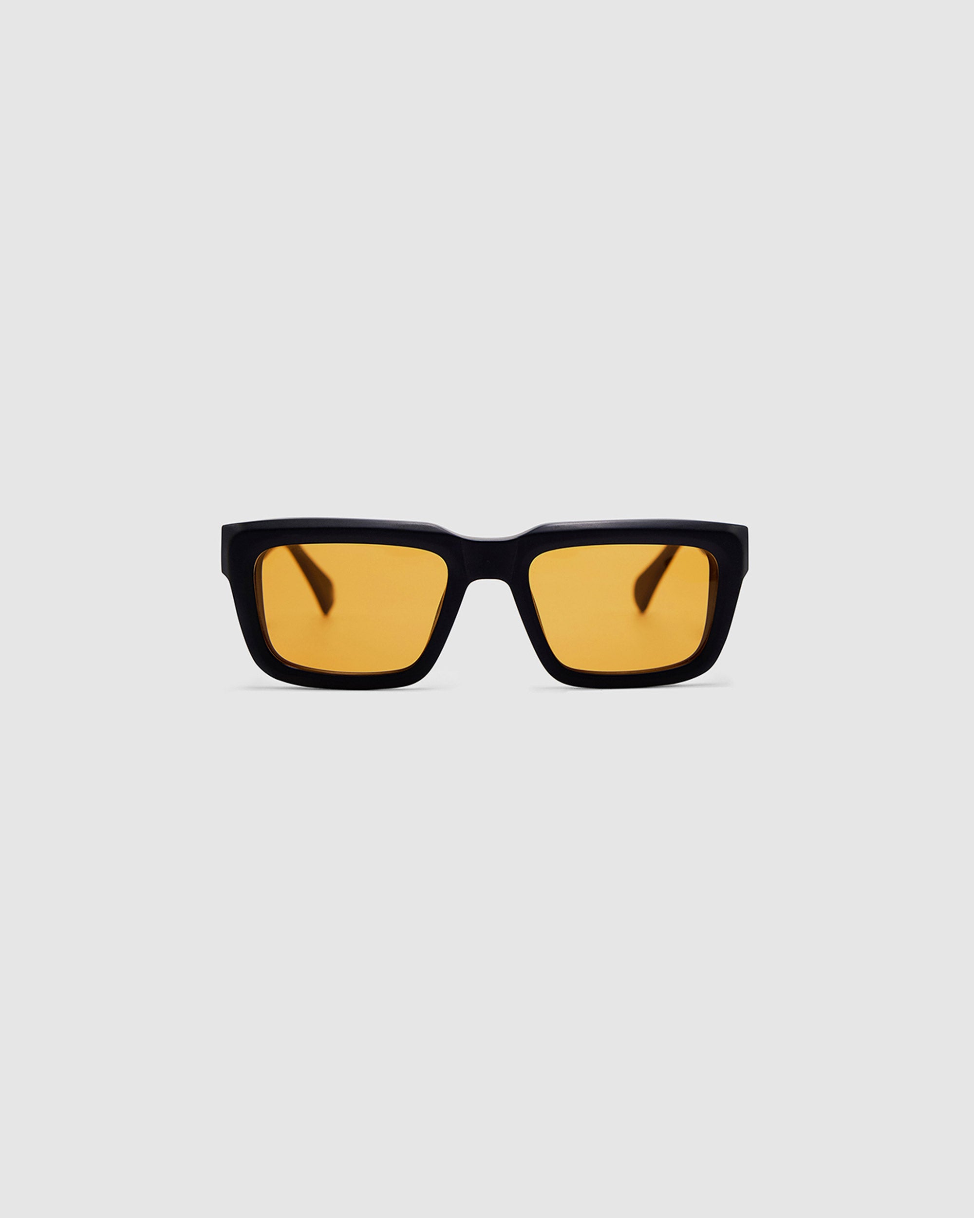TRIBU BRUTAL 5.0 Matte Black / Desert Orange - acetate eyewear