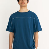 box t-shirt cobalt stitch