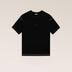 Bandsome Box T-Shirt in Black Contrast Smiley - Australian made organic cotton
