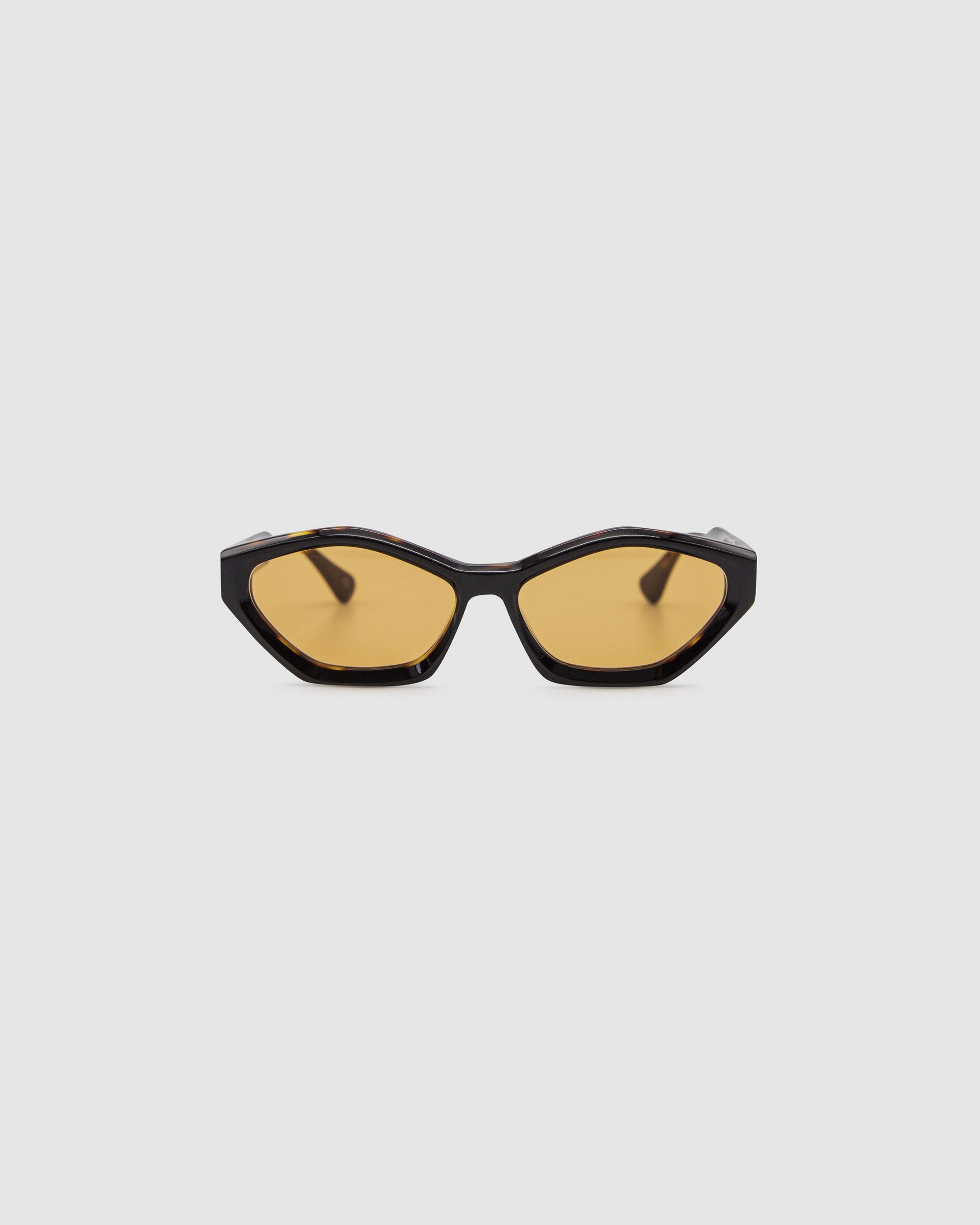TRIBU FRANKY Black + Tort / Desert Orange - acetate eyewear