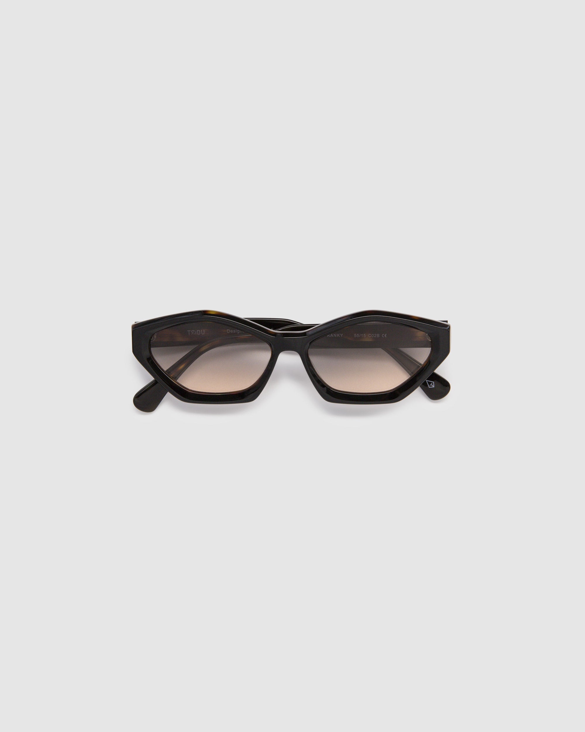 TRIBU FRANKY Black + Tort / Dusk - acetate eyewear