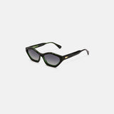 Franky Sunglasses Green w/ Polarised Grey Gradient Lens