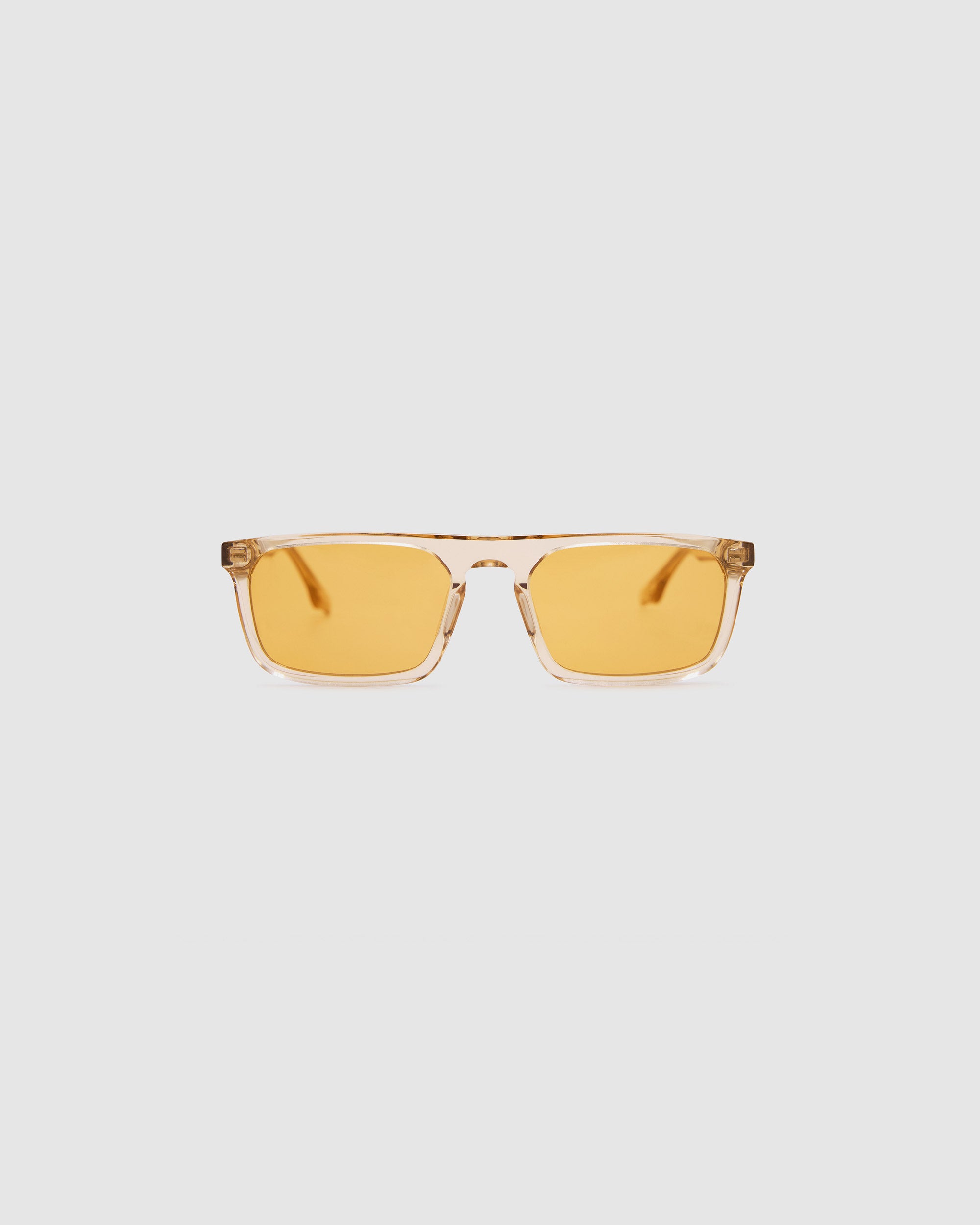 TRIBU GENTLEMAN Champagne / Desert Orange - acetate eyewear