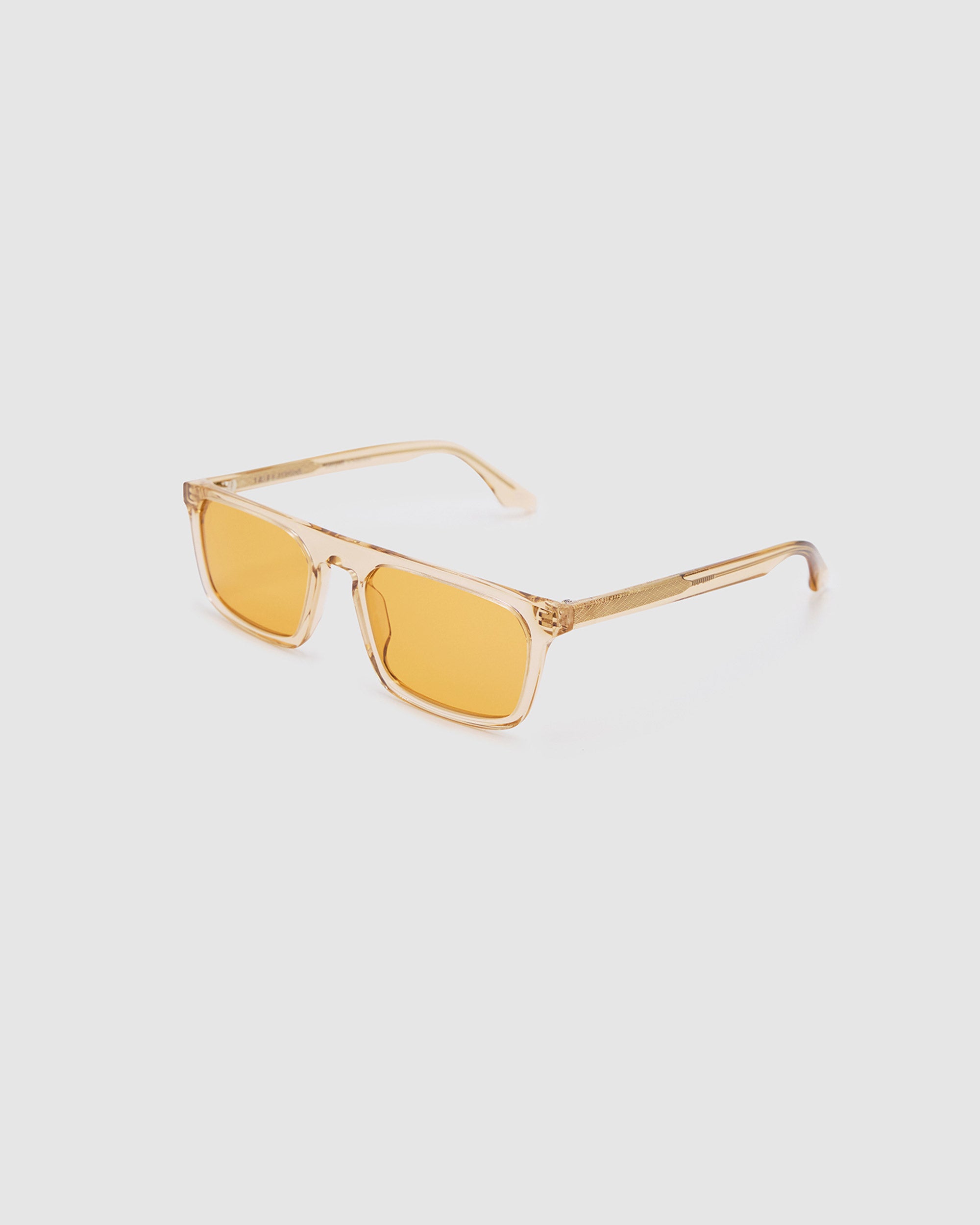 TRIBU GENTLEMAN Champagne / Desert Orange - acetate eyewear