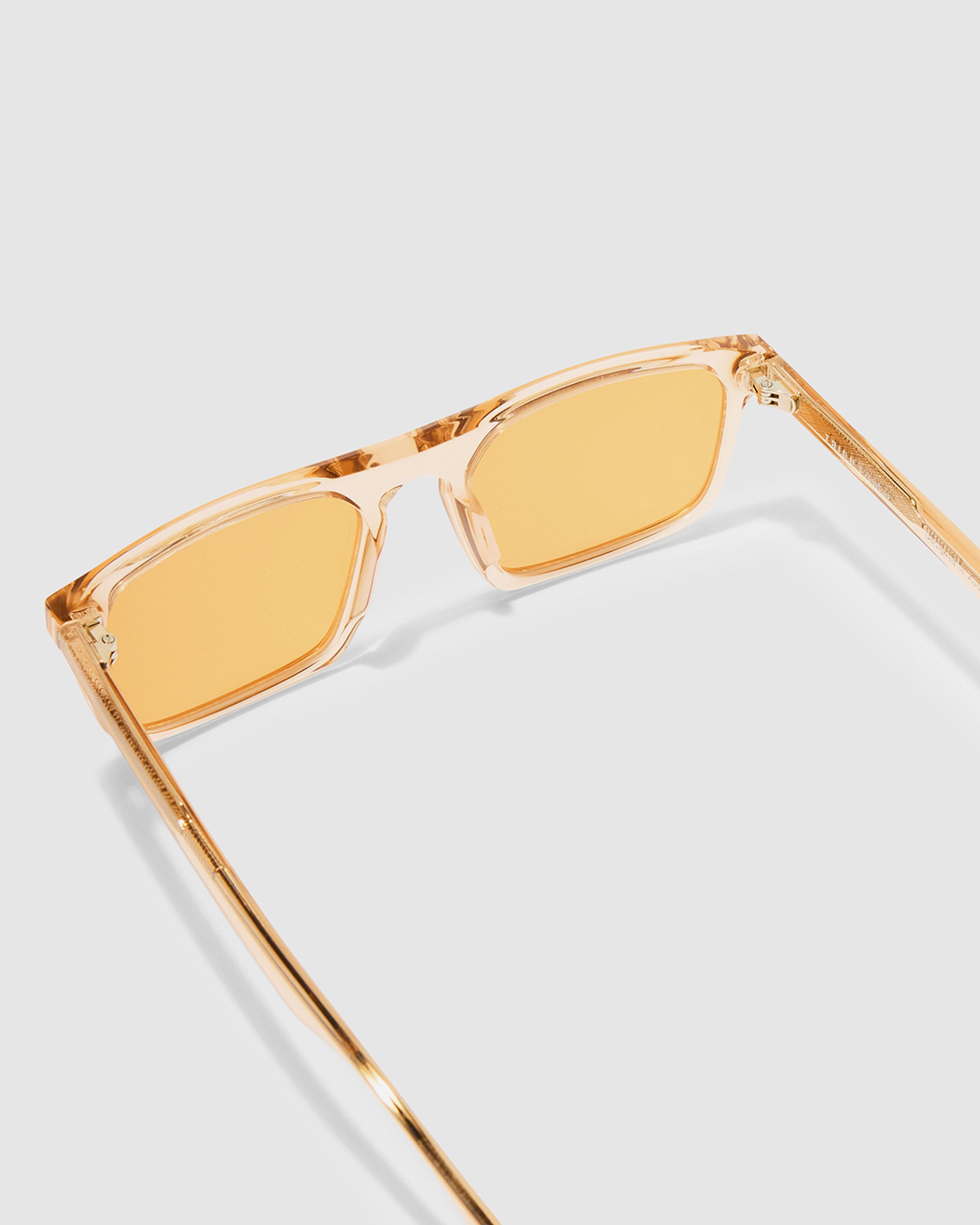 TRIBU GENTLEMAN Champagne / Desert Orange - acetate eyewear