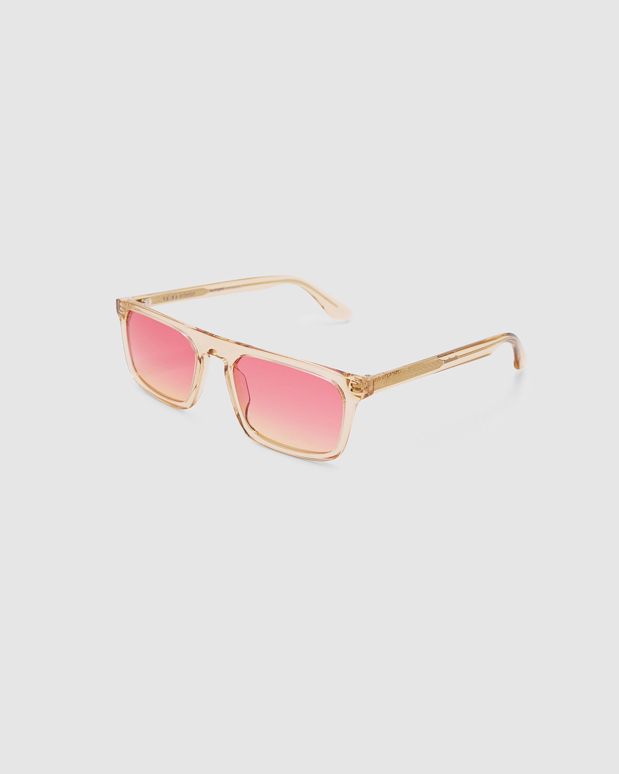 TRIBU GENTLEMAN Champagne / Sunset - acetate eyewear