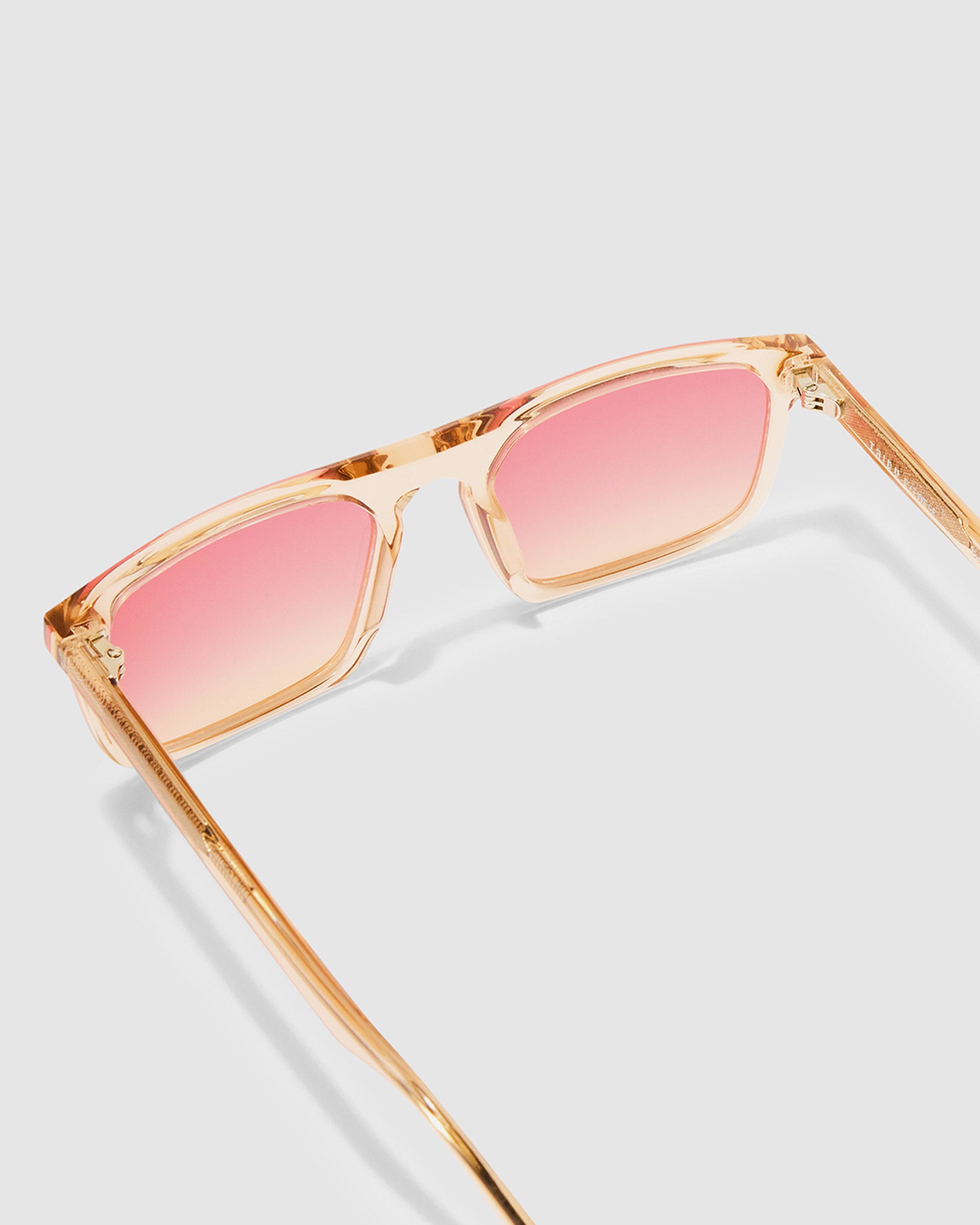 TRIBU GENTLEMAN Champagne / Sunset - acetate eyewear