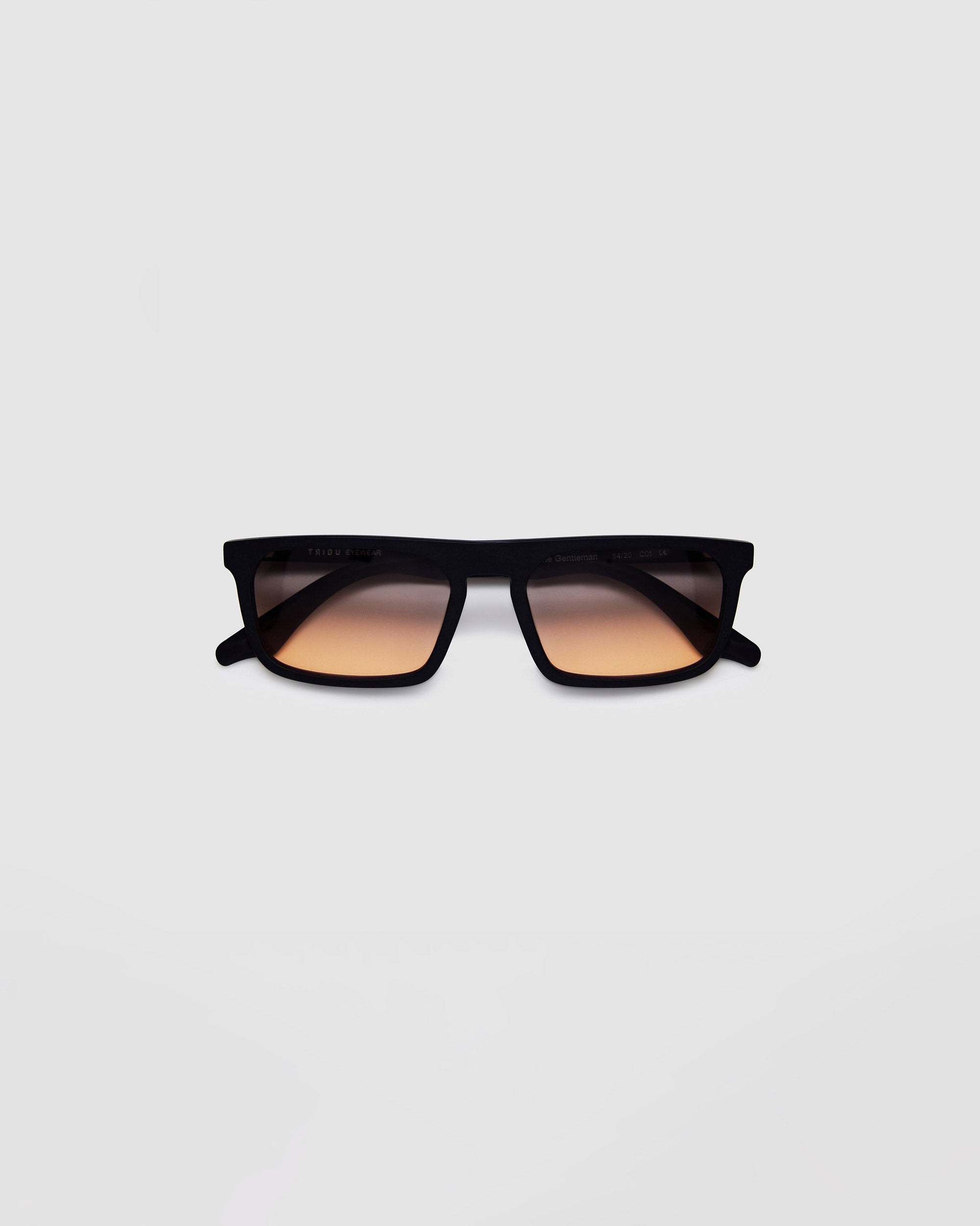 TRIBU GENTLEMAN Matte Black / Dusk - acetate eyewear