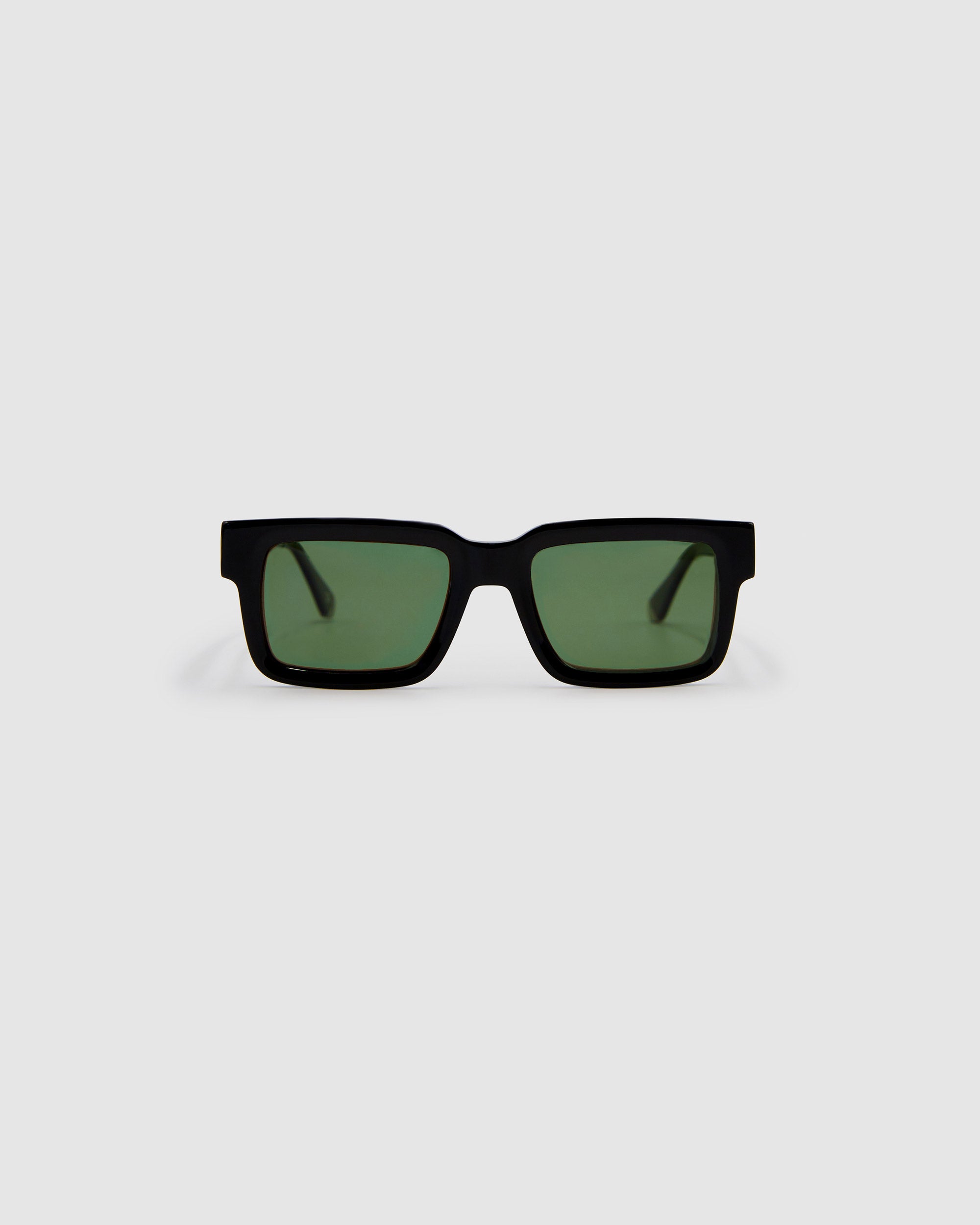 TRIBU HARRY Black / Green Polarised - acetate eyewear