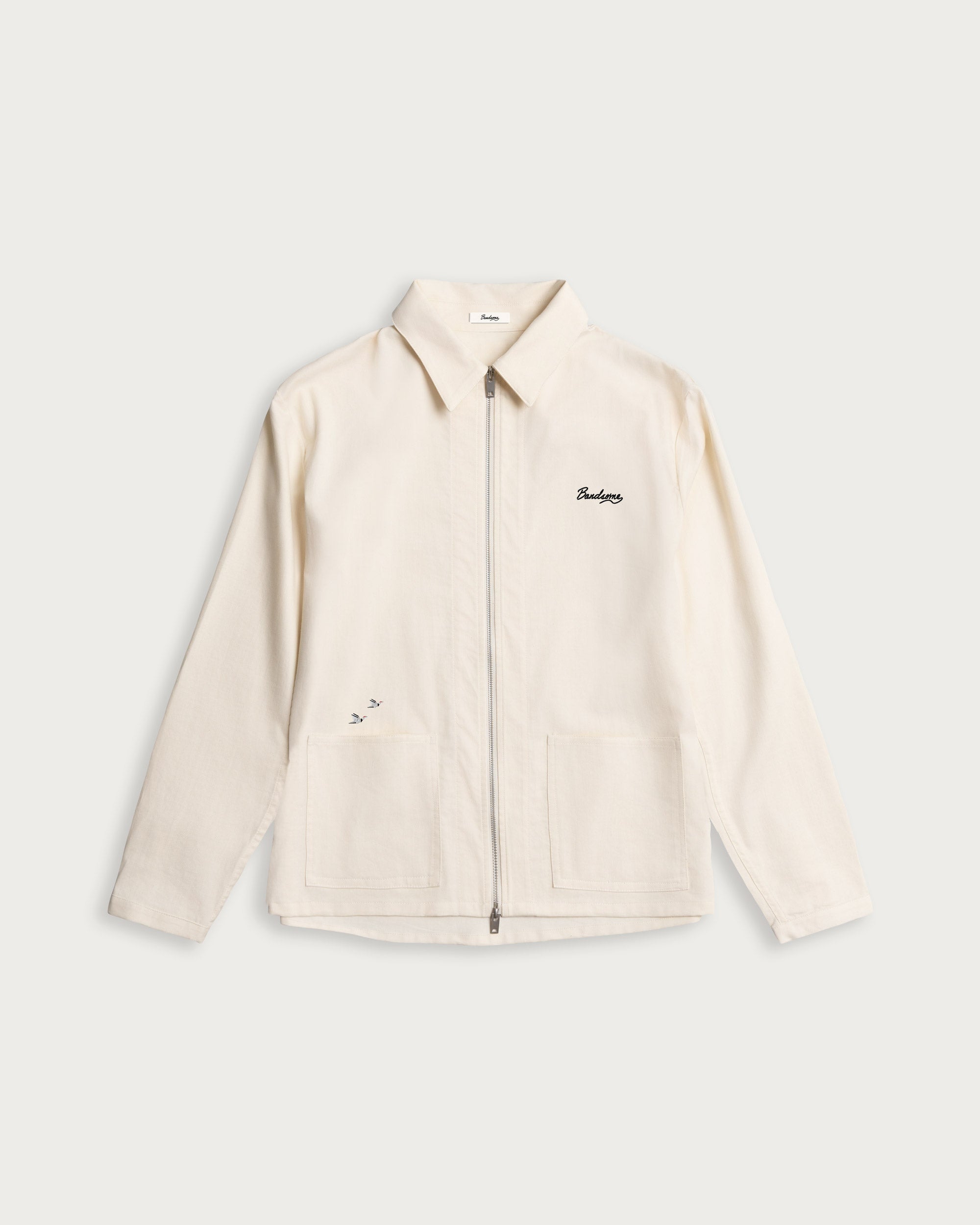 Iki LS Zip Jacket Natural