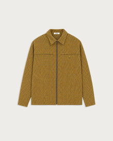 Fairway LS Zip Jacket Yellow Check
