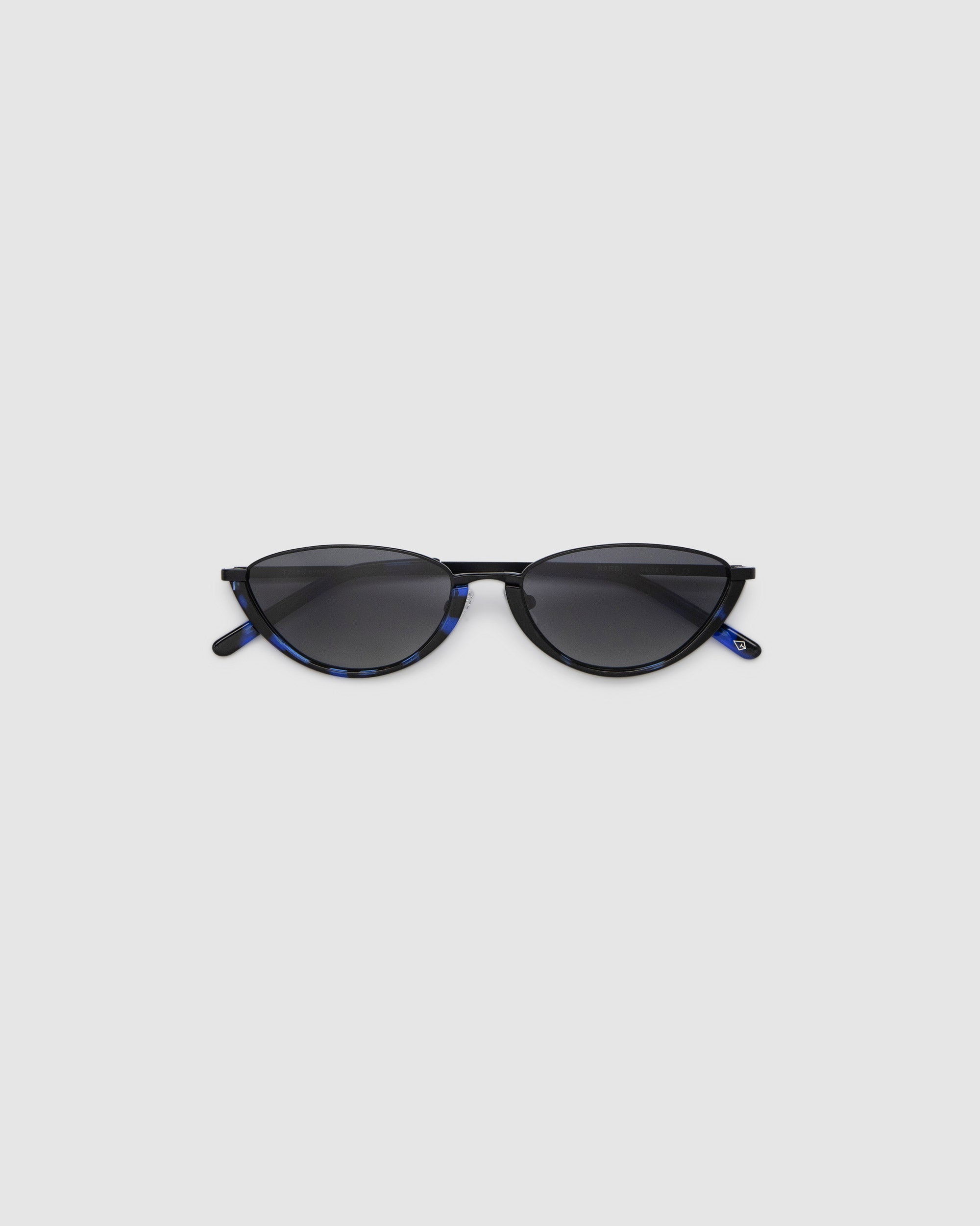 TRIBU NARDI 2.0 Black + Electro Blue / Polarised - acetate eyewear