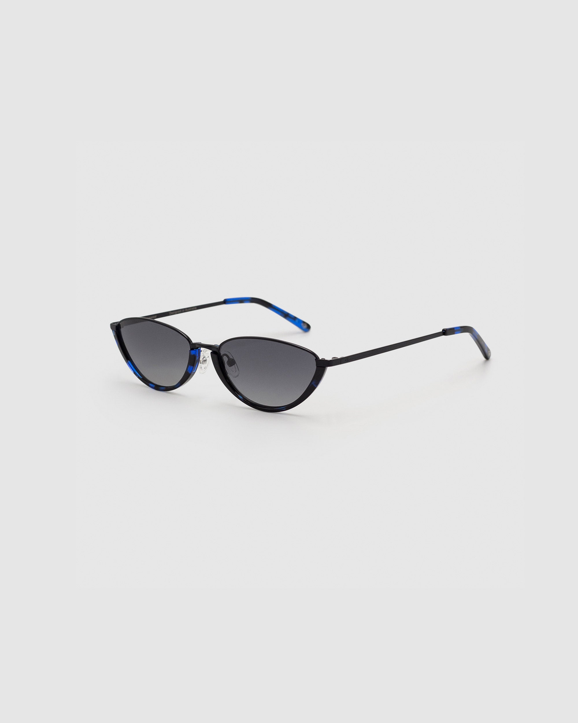 TRIBU NARDI 2.0 Black + Electro Blue / Polarised - acetate eyewear