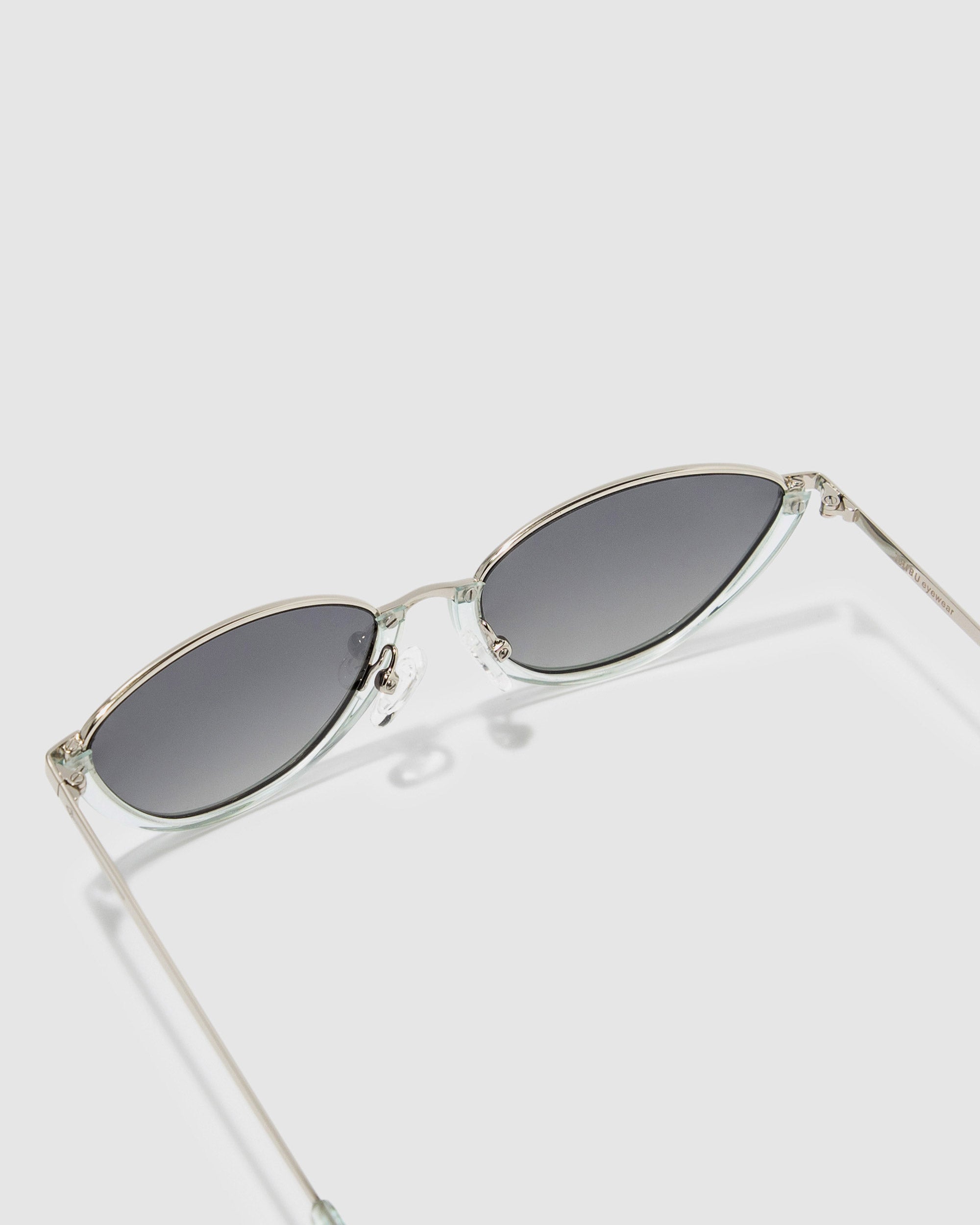 TRIBU NARDI 2.0 Silver + Baby Blue / Polarised - acetate eyewear